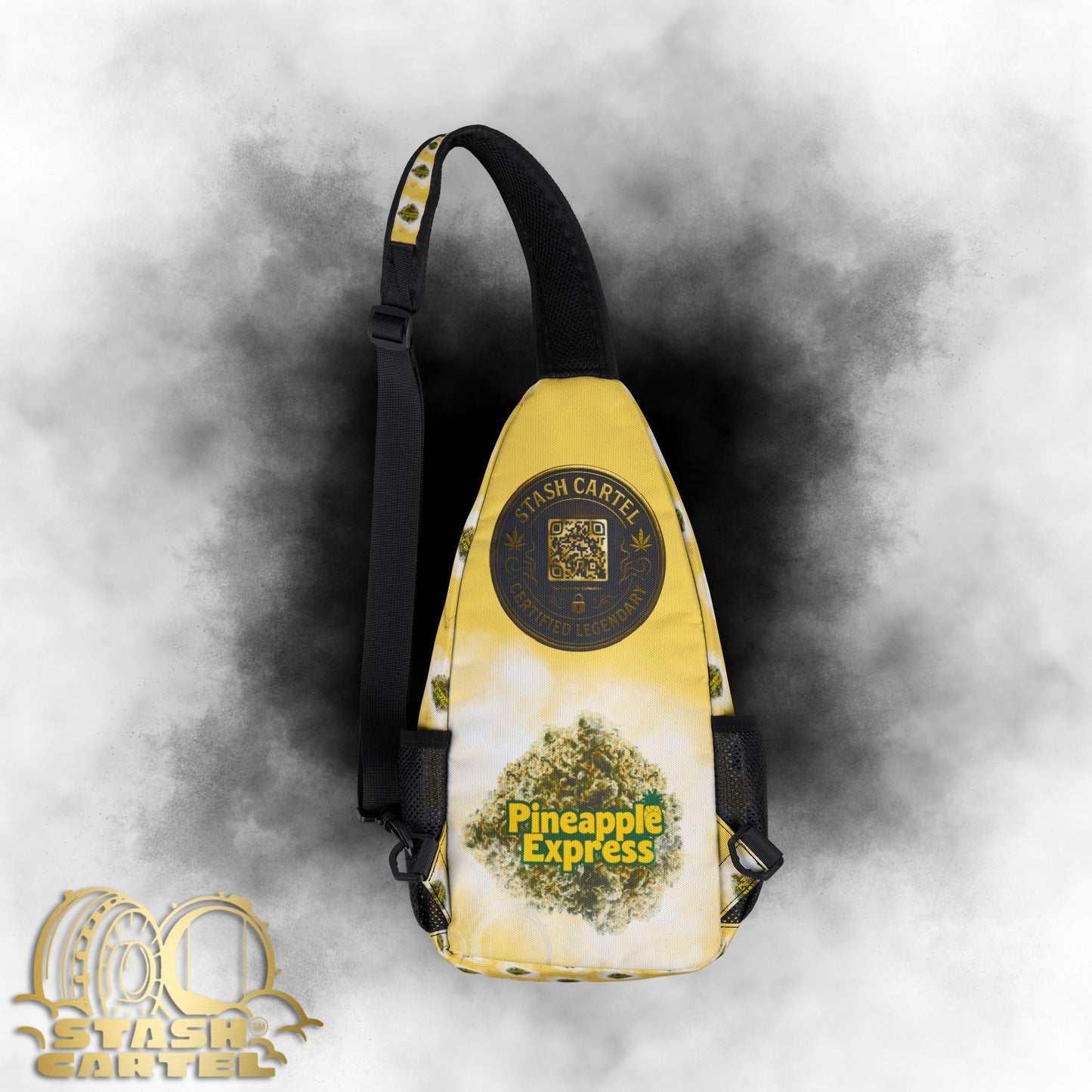 Pineapple Express Stash Bag – Tropical Runs with Commuter Function