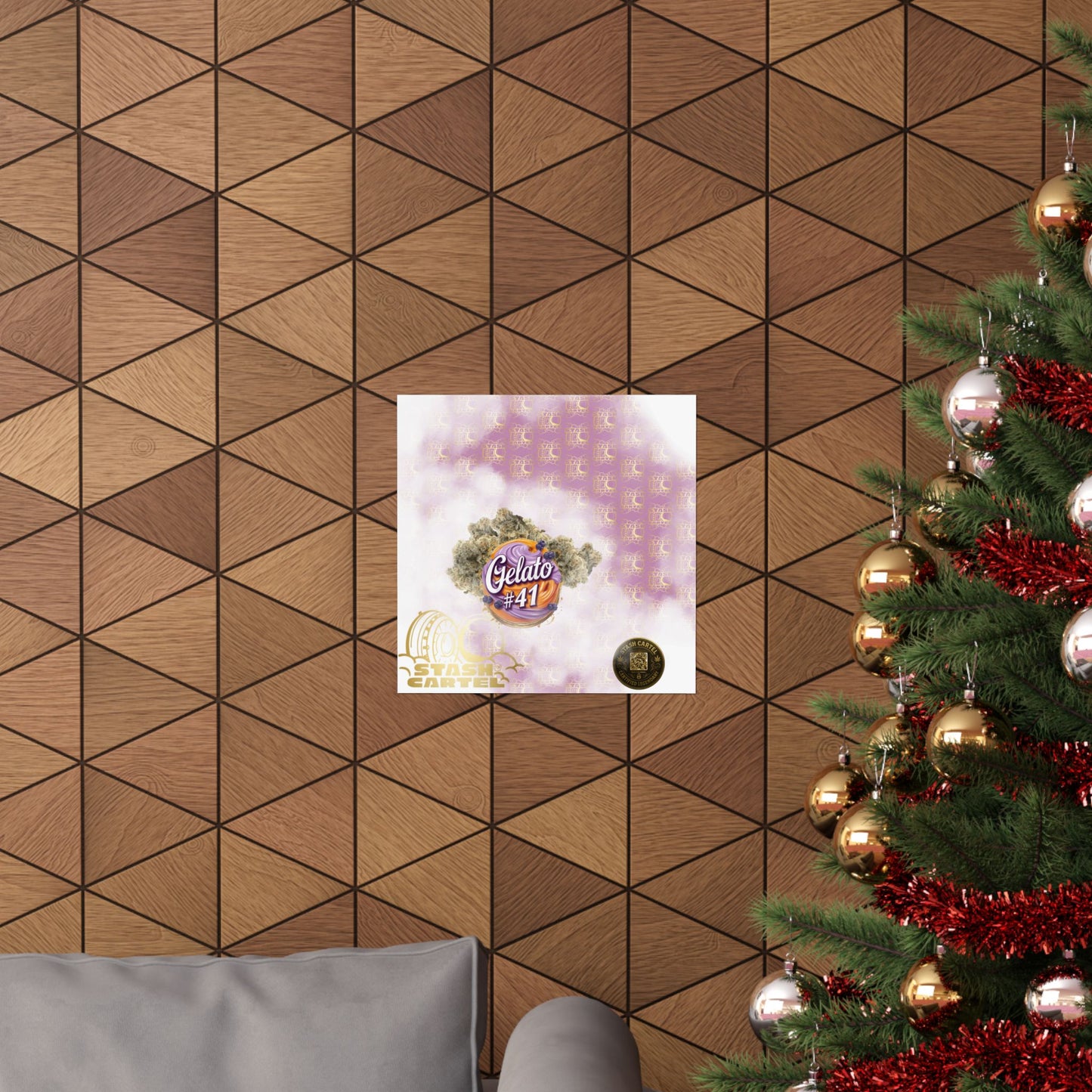 π¨π Gelato #41 Poster β Premium Hybrid Wall Art with Dessert Gas