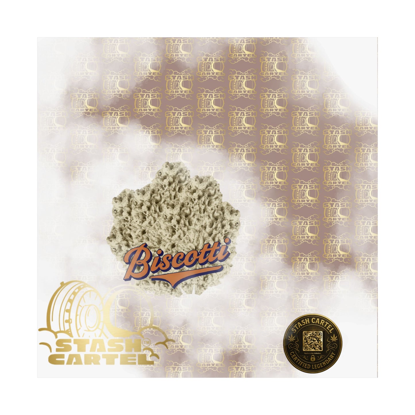 πͺπ€ Biscotti Poster β Cookie Gas Wall Art with Deep Indica Vibes