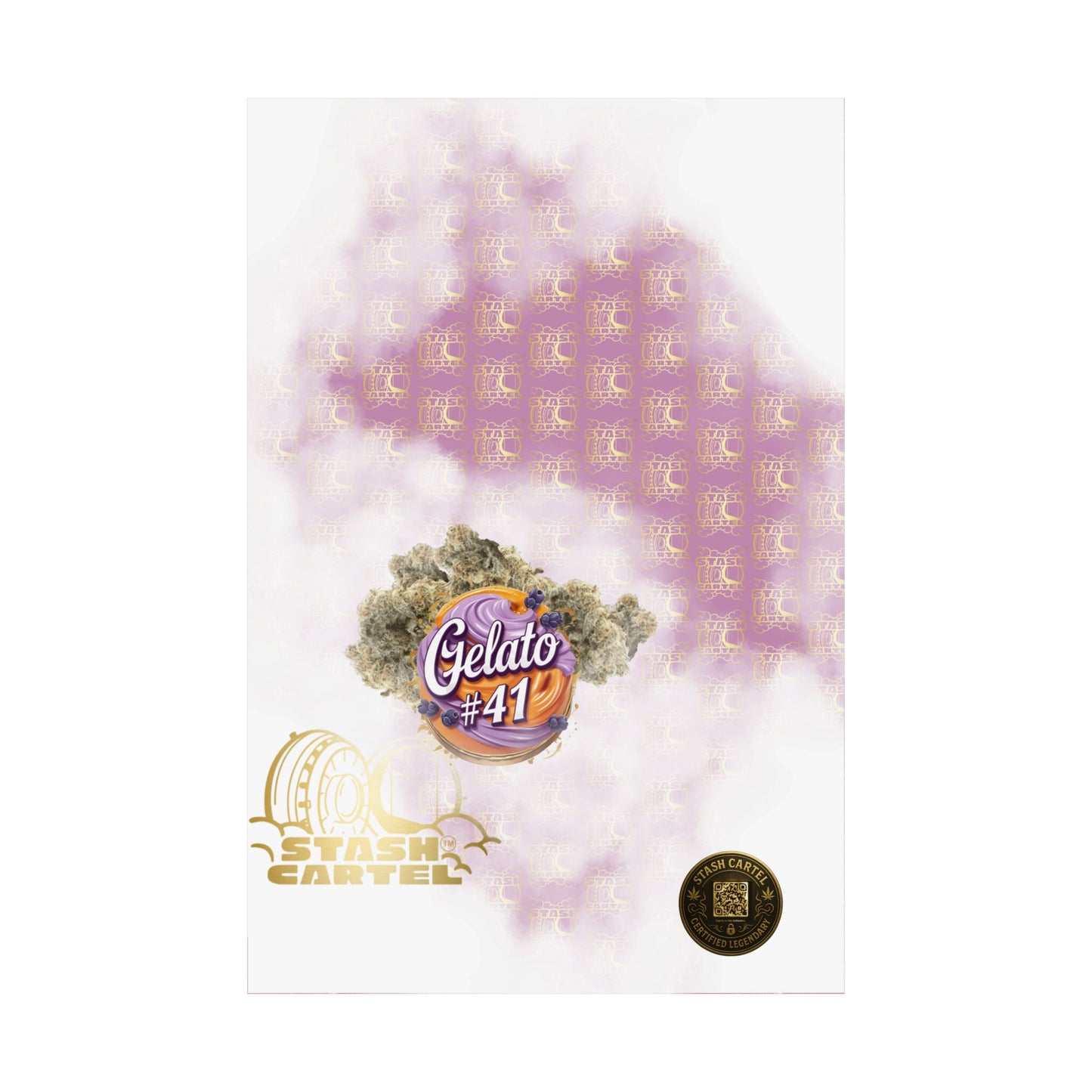 π¨π Gelato #41 Poster β Premium Hybrid Wall Art with Dessert Gas