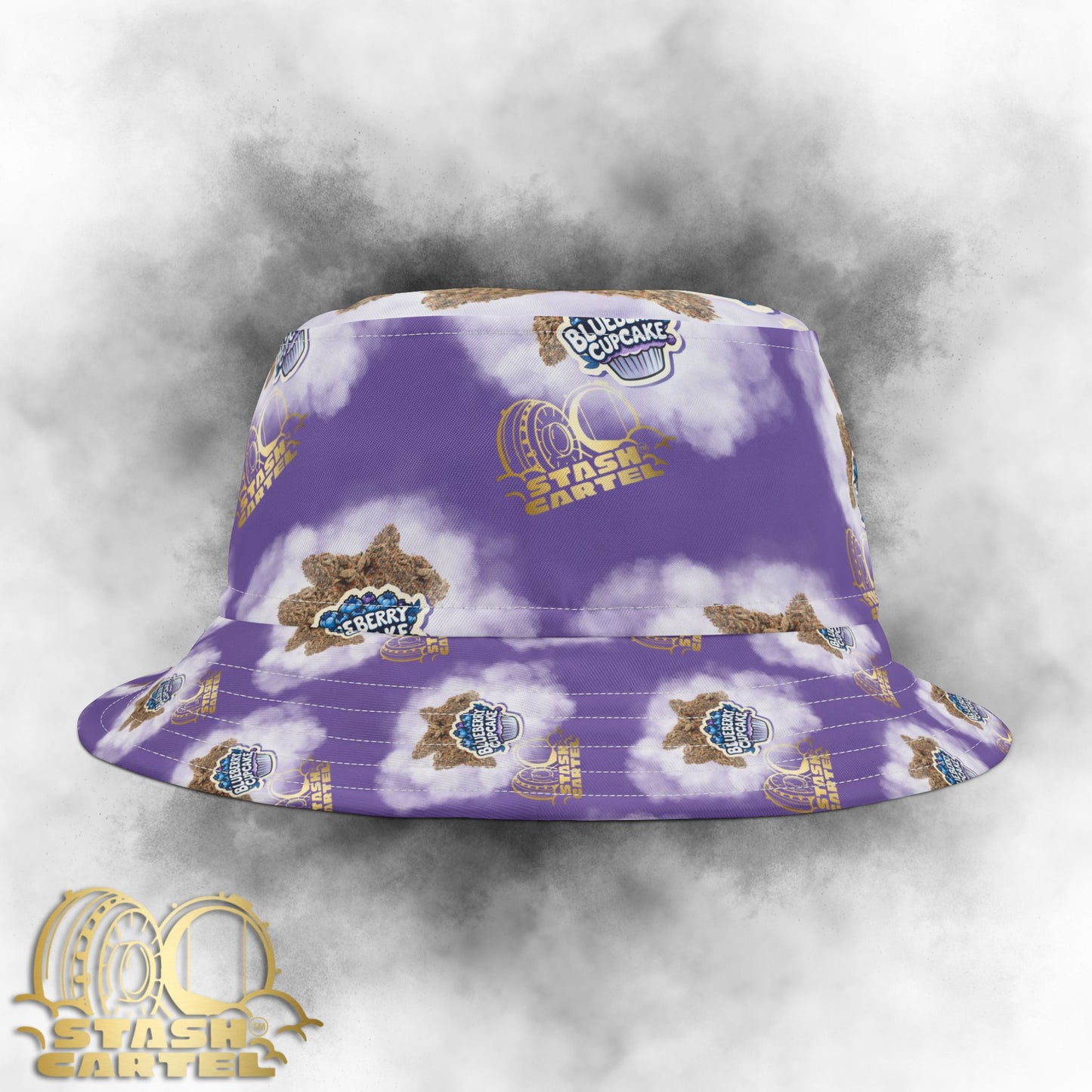 Blueberry Cupcake Bucket Hat β Dessert Drop with Berry Cool Vibes
