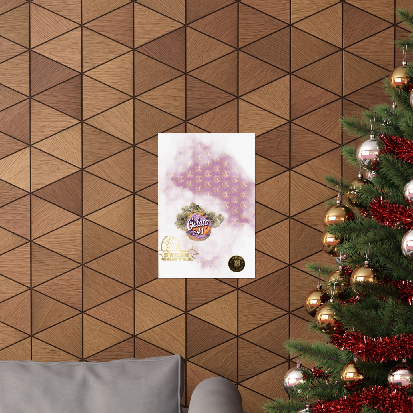 π¨π Gelato #41 Poster β Premium Hybrid Wall Art with Dessert Gas