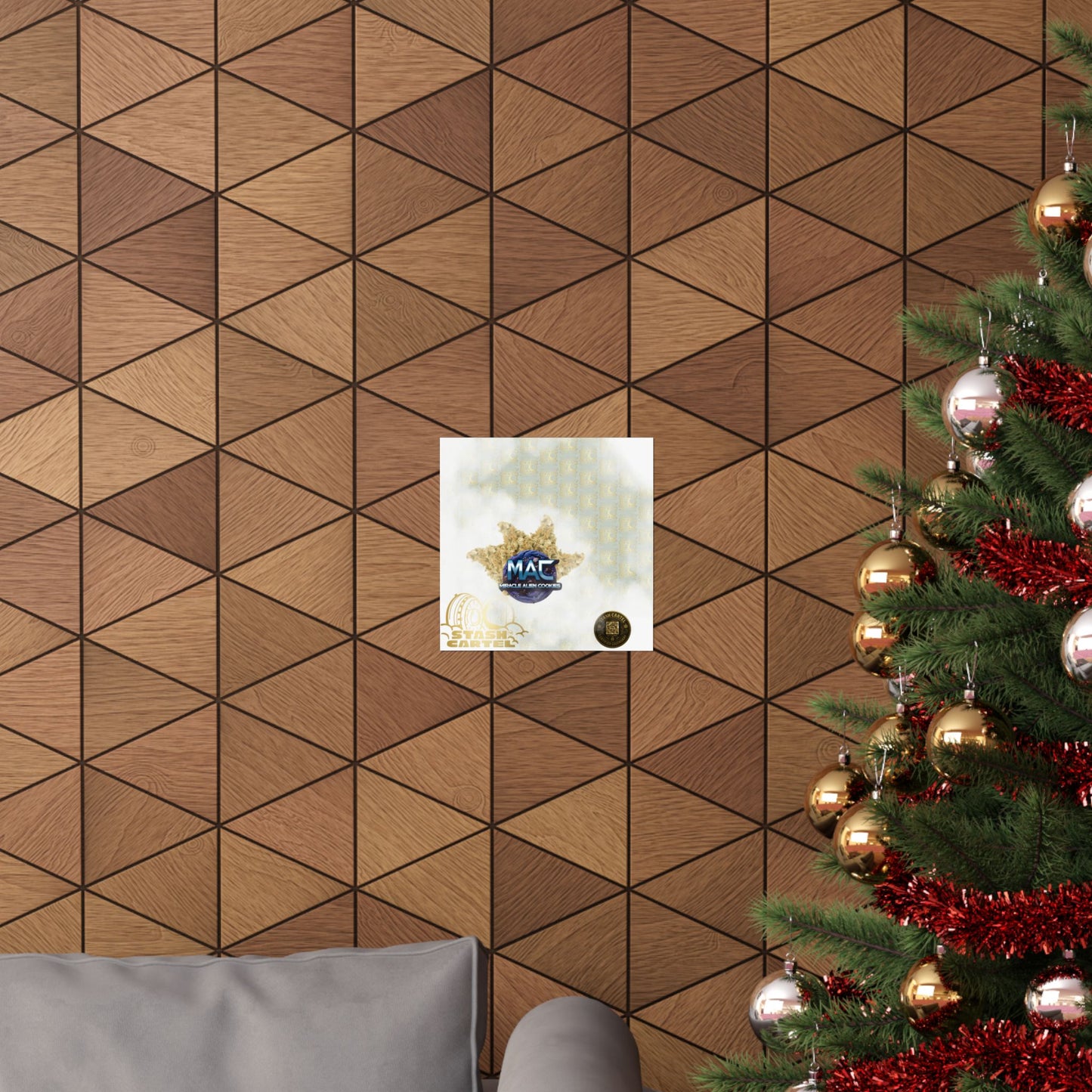 π½πͺ MAC (Miracle Alien Cookies) Poster β Cosmic Hybrid Wall Art with Designer Flavor