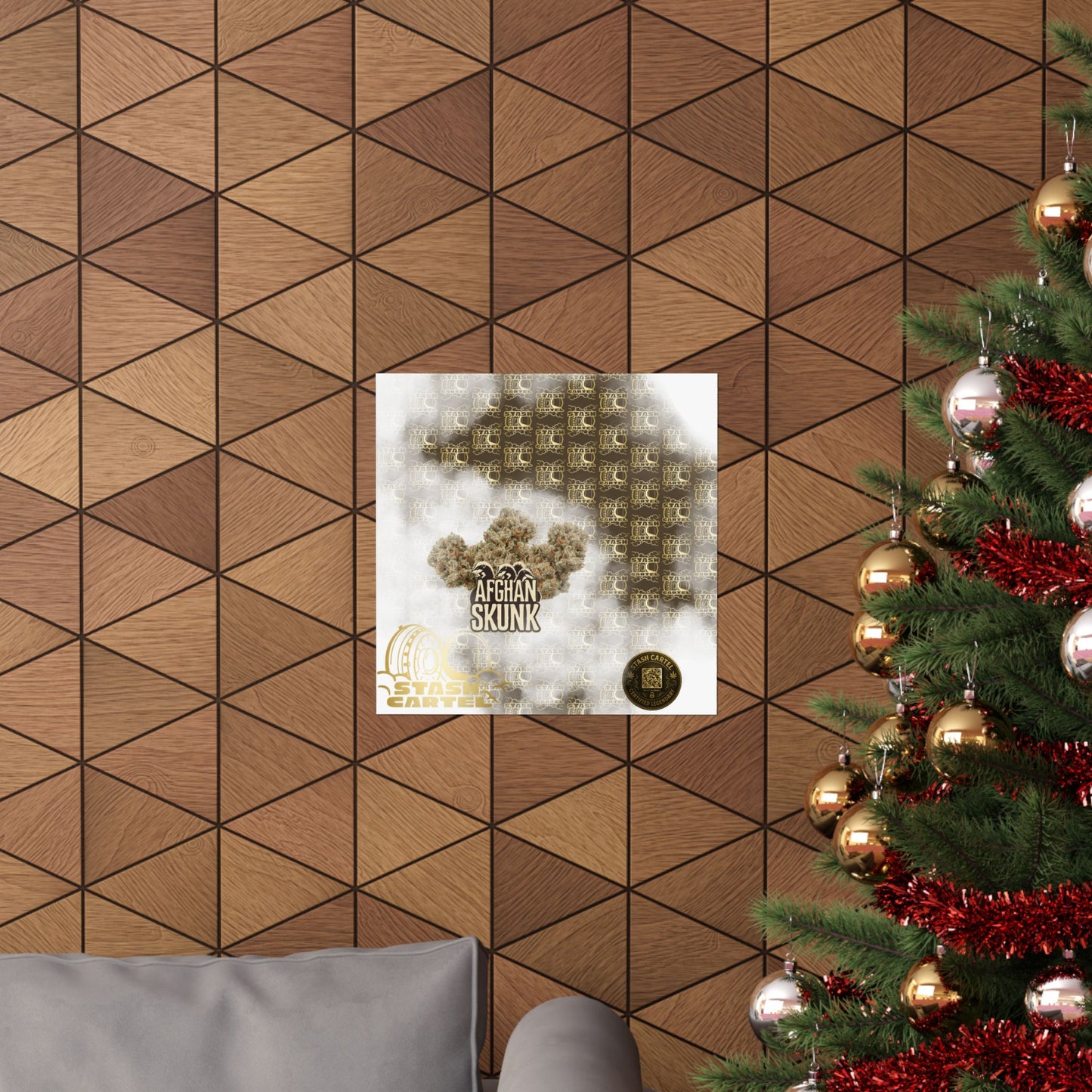 π¦¨π Afghan Skunk Poster β Classic Indica with Earthy Musk & Knockout Funk