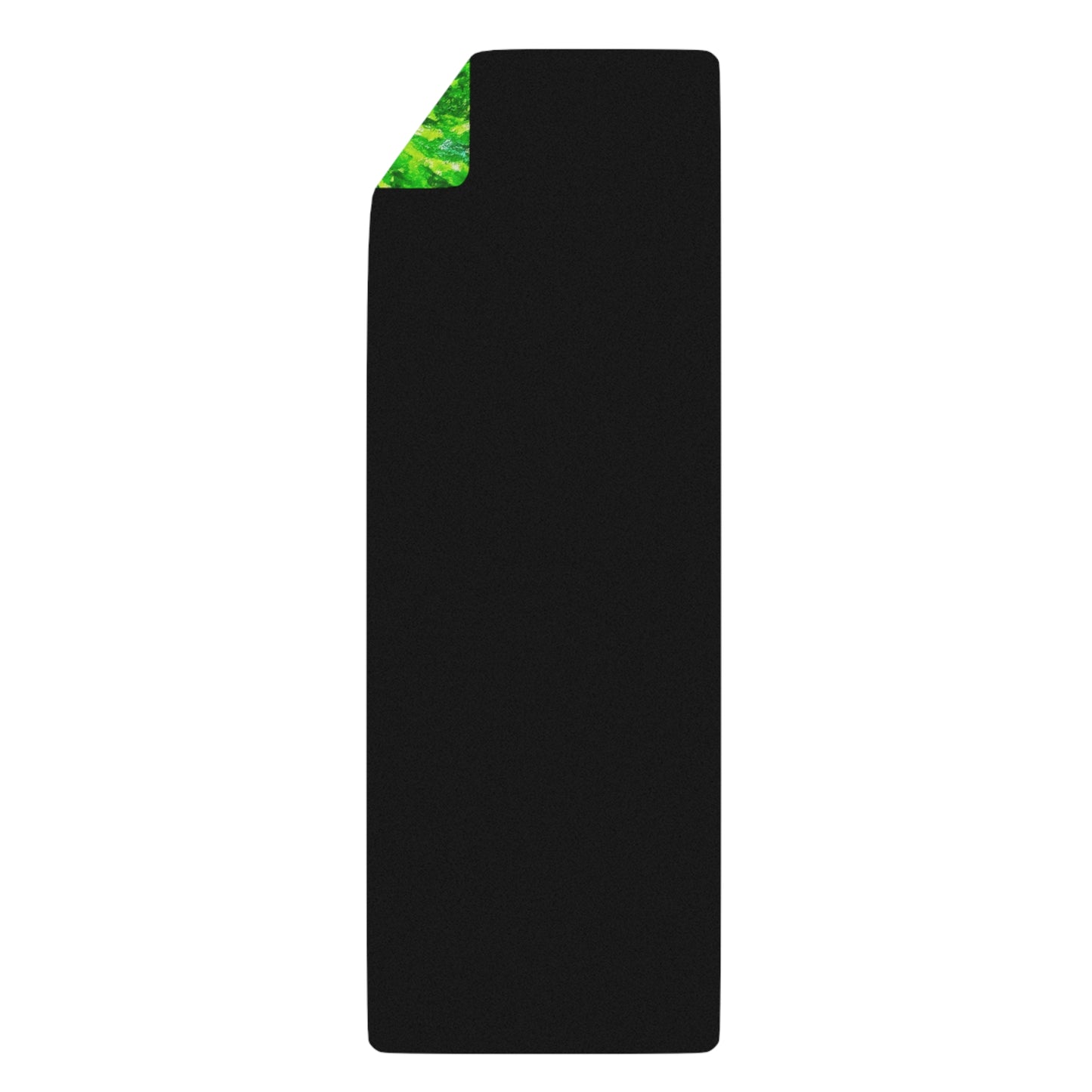 Vibrant Flow Eco-Friendly Rubber Yoga Mat, Mindfulness Exercise Mat, Meditation Mat, Nature-Inspired Yoga, Wellness Gift