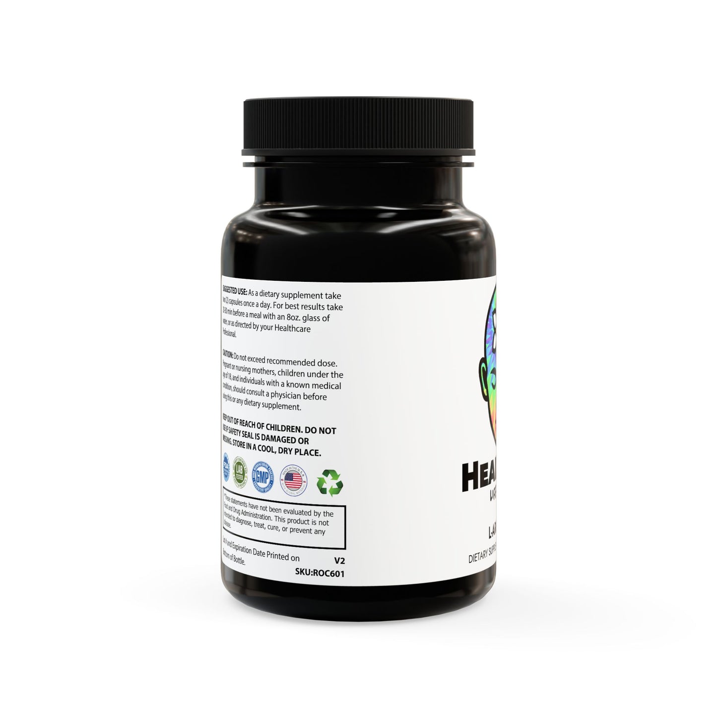 L-Arginine Supplement (60 Capsules)