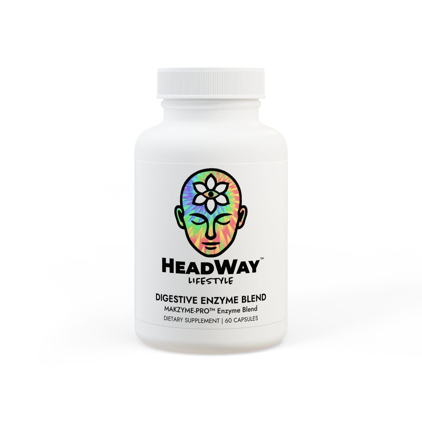 Digestive Enzyme Blend Supplement (60 Capsules)