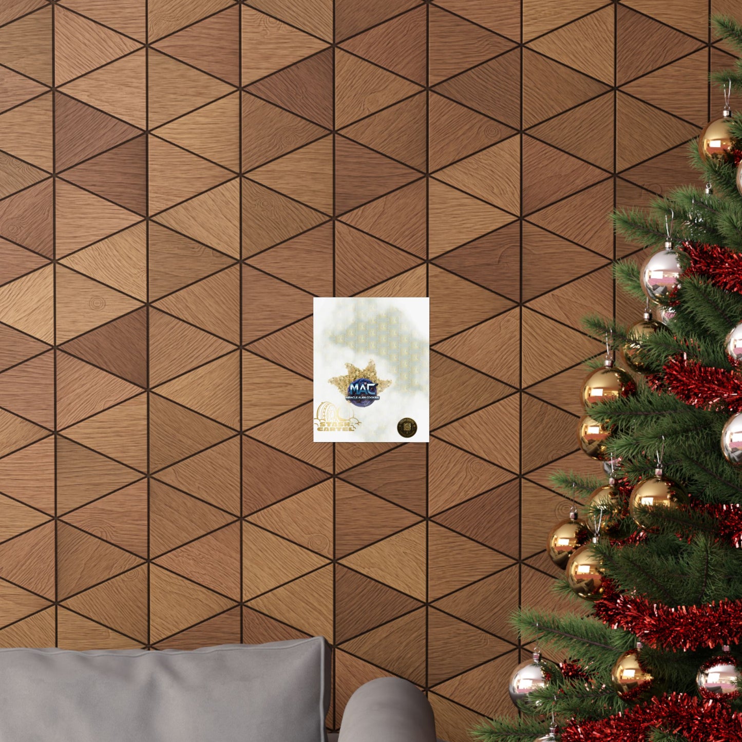 π½πͺ MAC (Miracle Alien Cookies) Poster β Cosmic Hybrid Wall Art with Designer Flavor