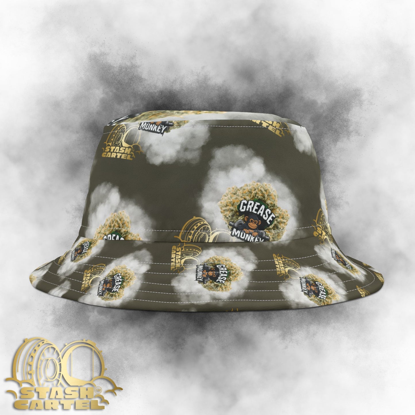 Grease Monkey Bucket Hat β Sticky Style with Loud Gas Drip