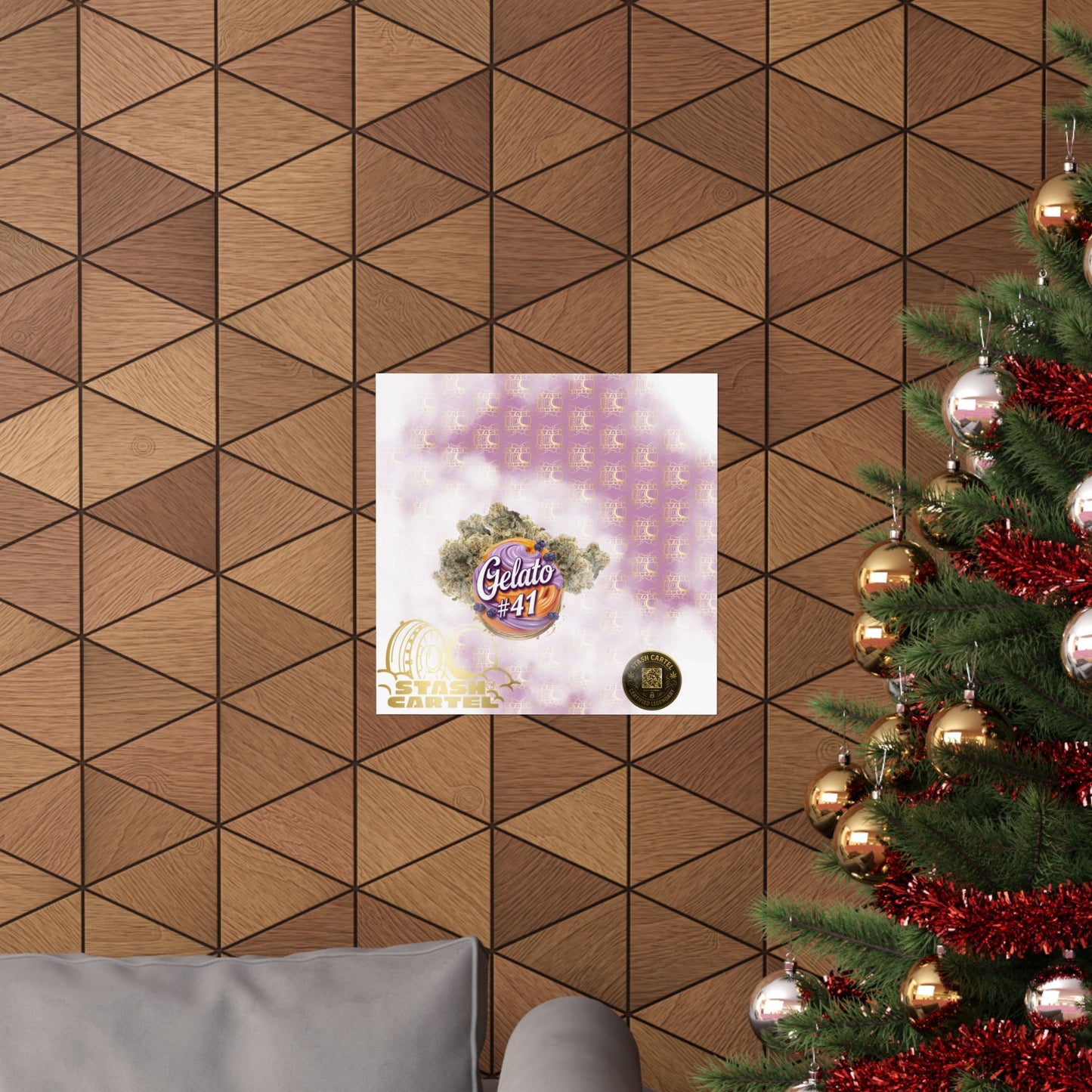 π¨π Gelato #41 Poster β Premium Hybrid Wall Art with Dessert Gas