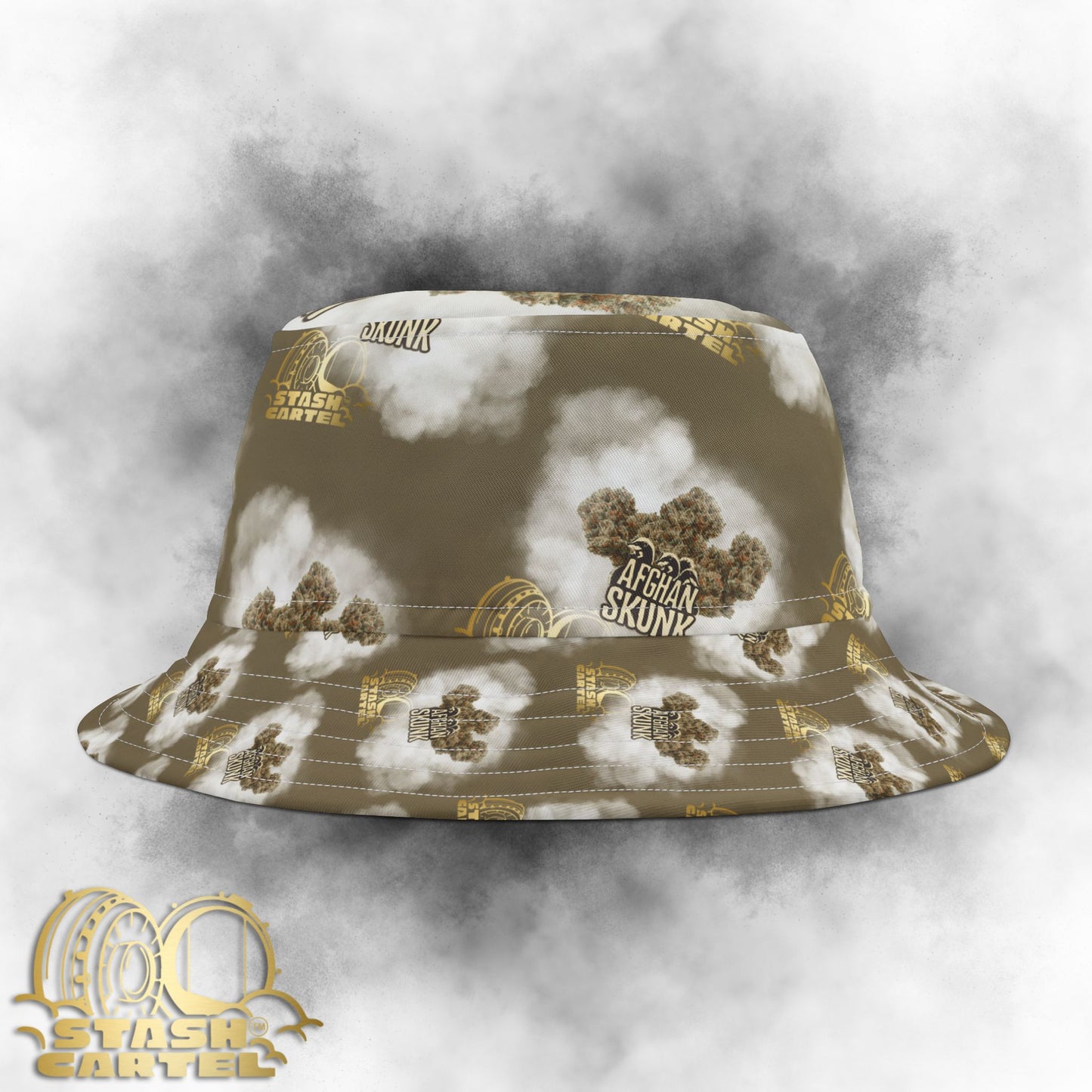 Afghan Skunk Bucket Hat – Classic Funk with Earth-Born Calm