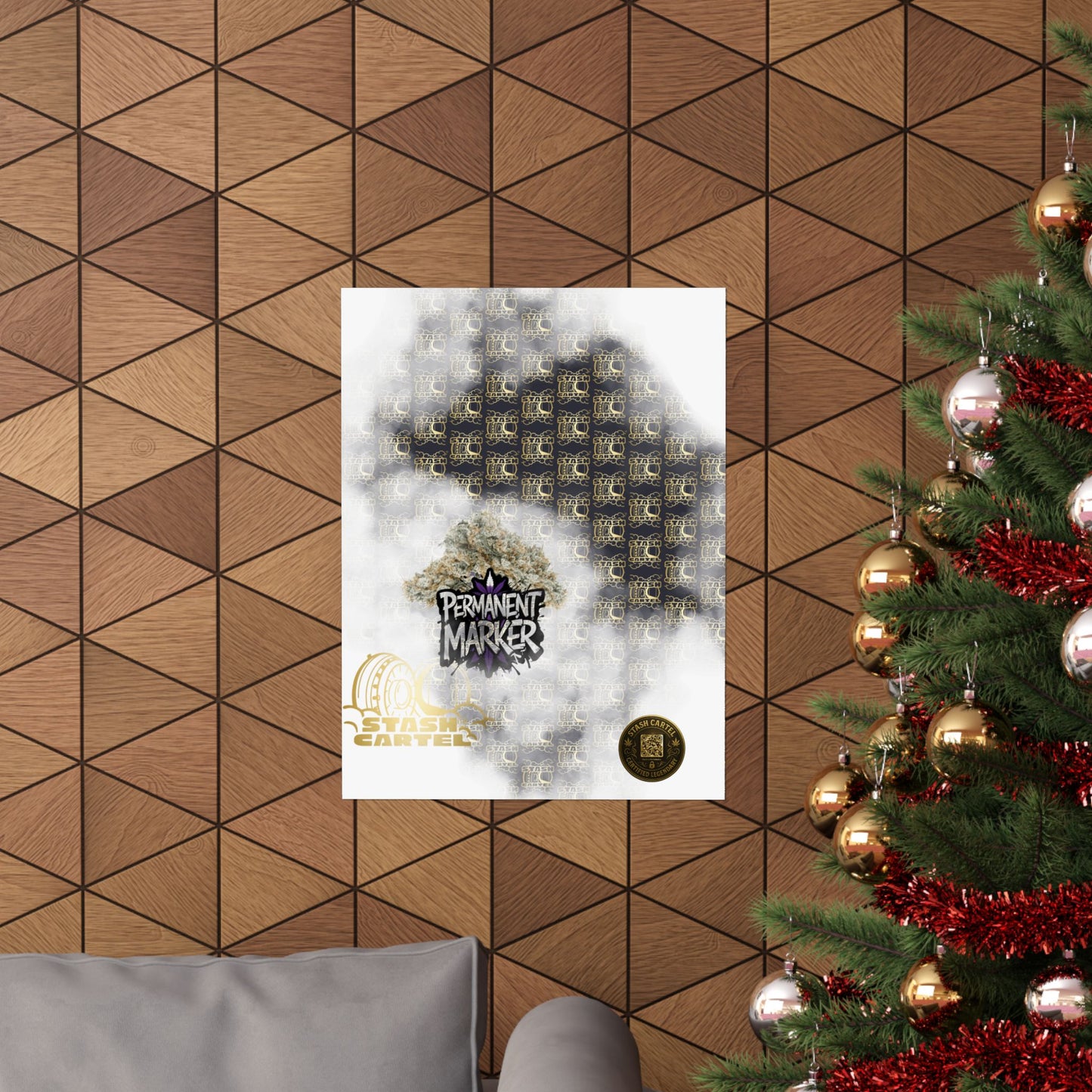 ποΈπ₯ Permanent Marker Poster β Loud Hybrid Wall Print with Candy Gas & Funk