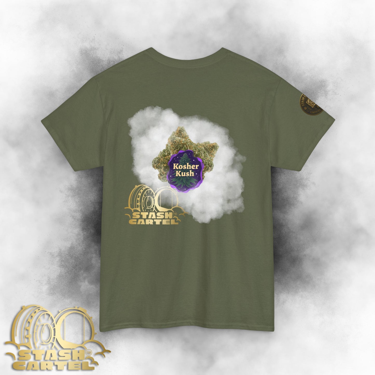 Kosher Kush Tee – OG Blessings, Heavy Peace Unisex Heavy Cotton Tee