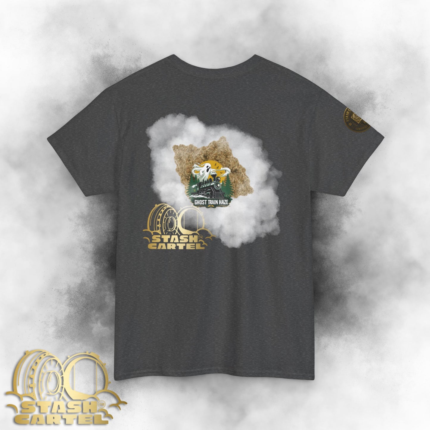 Ghost Train Haze Tee – Potent Psychedelic Lift Unisex Cotton Tee