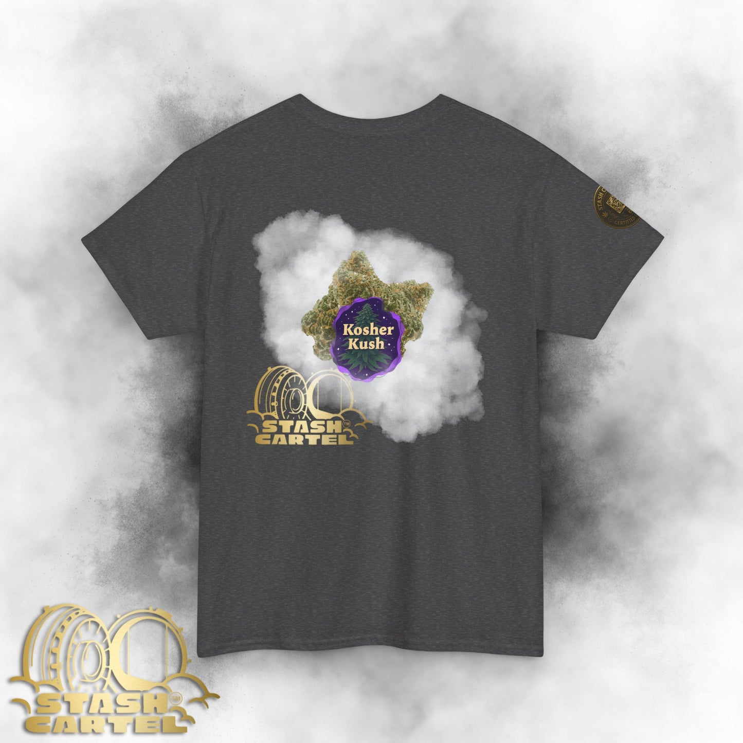 Kosher Kush Tee – OG Blessings, Heavy Peace Unisex Heavy Cotton Tee