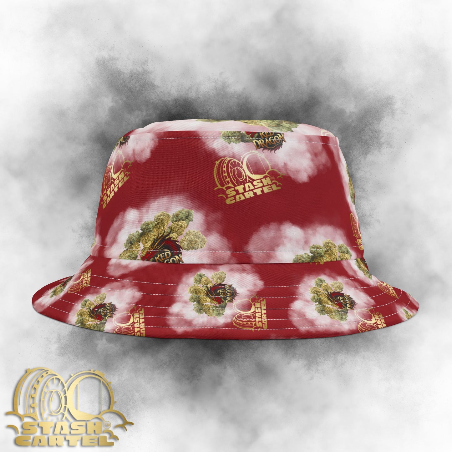 Red Dragon Bucket Hat β Exotic Fire with Mythic Energy