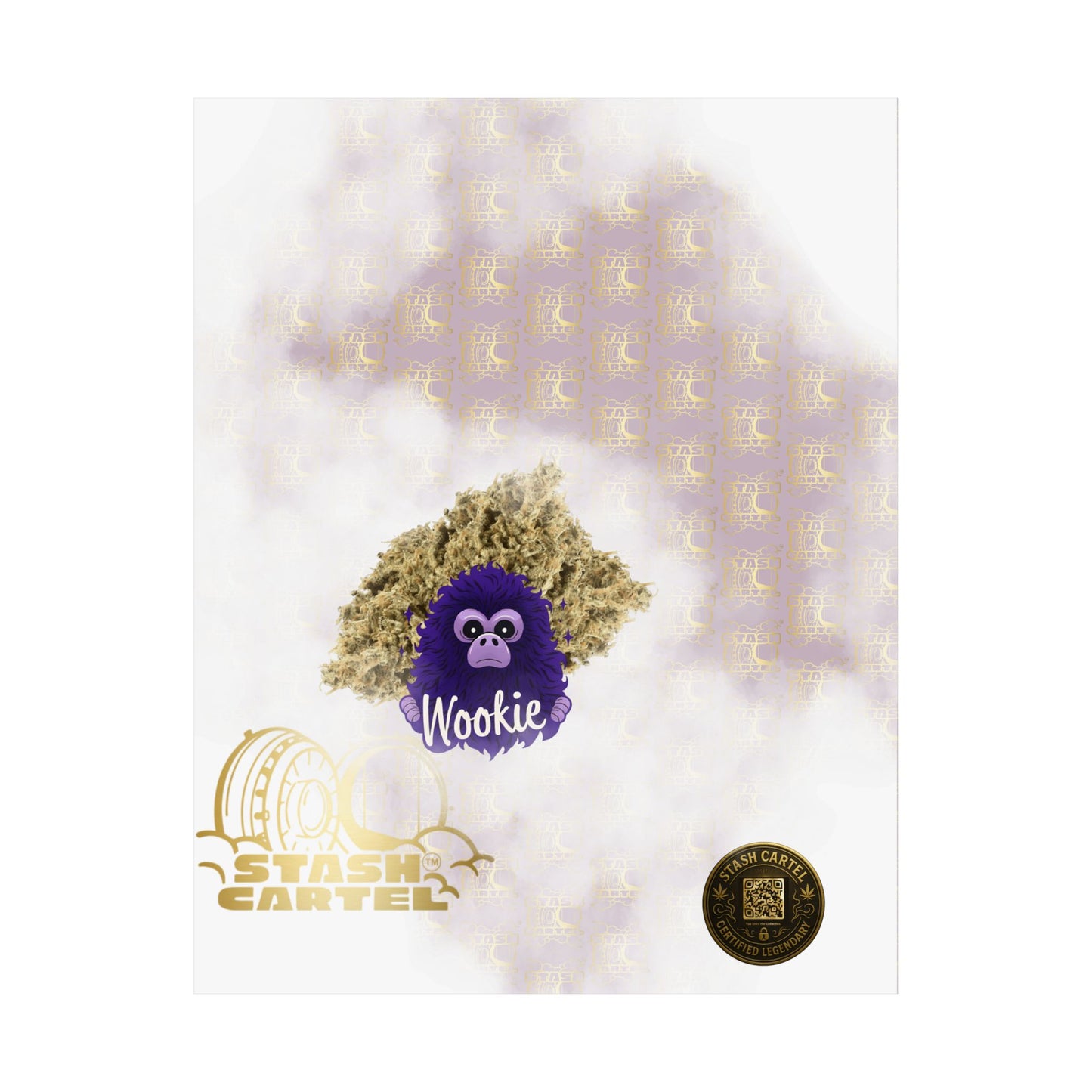 π§ββοΈπ Wookie Poster β Psychedelic Funk Wall Art with Deep Indica Terps