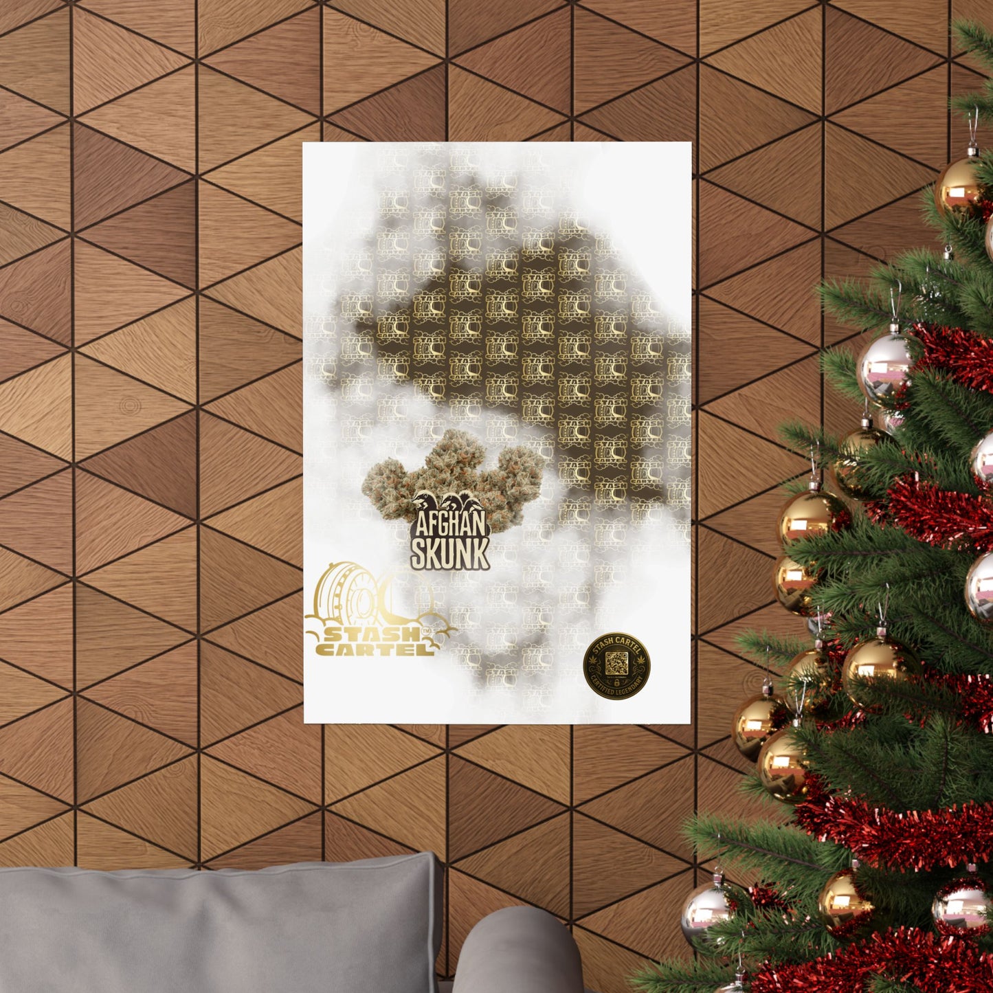 π¦¨π Afghan Skunk Poster β Classic Indica with Earthy Musk & Knockout Funk