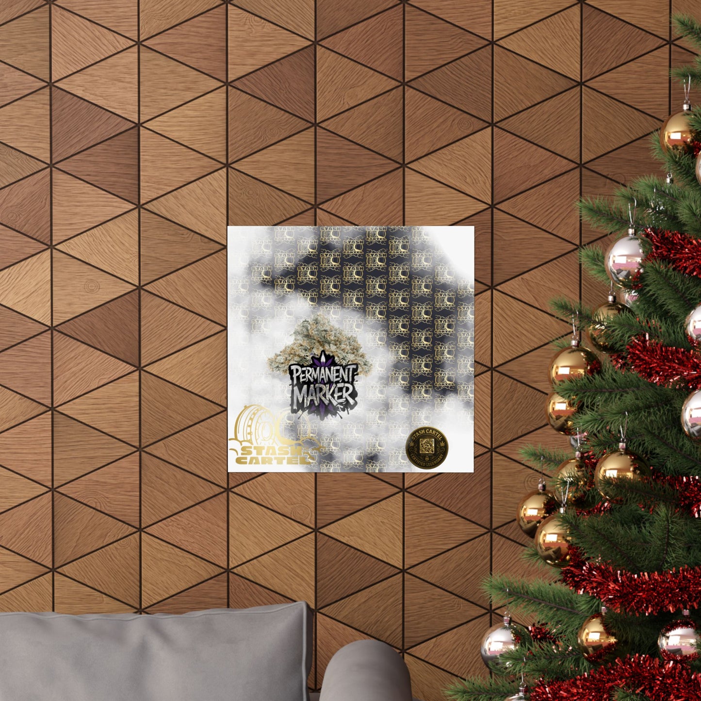 ποΈπ₯ Permanent Marker Poster β Loud Hybrid Wall Print with Candy Gas & Funk