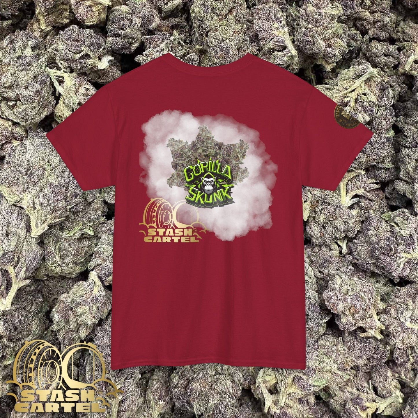 Gorilla Skunk Tee – Primal Funk Meets Classic Skunk Unisex Heavy Cotton Tee