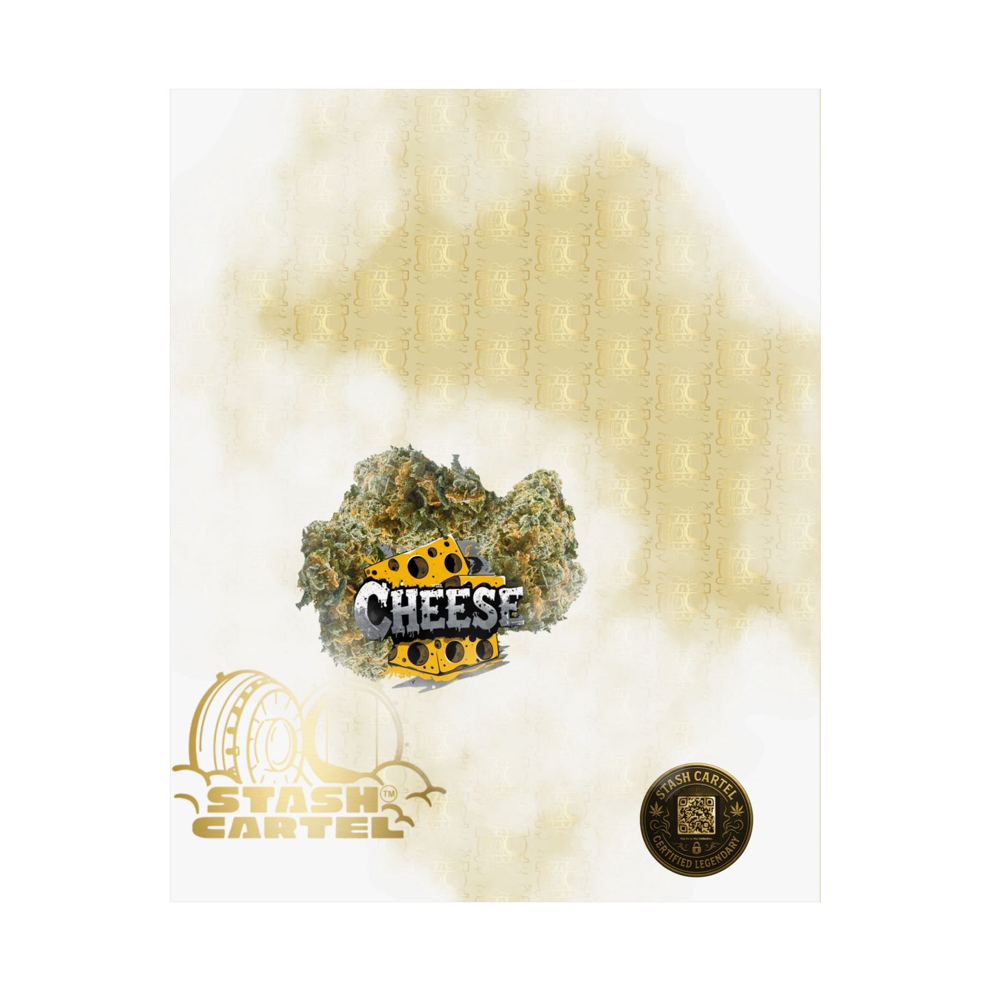 π§π Cheese Poster β Iconic UK Hybrid with Funky Cheddar & Bold Euphoria