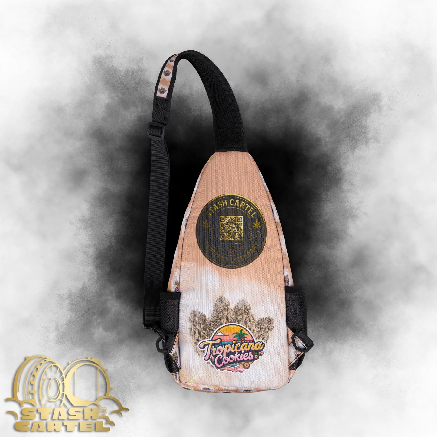 Tropicana Cookies Stash Bag – Citrus Drip with Cookie Crunch