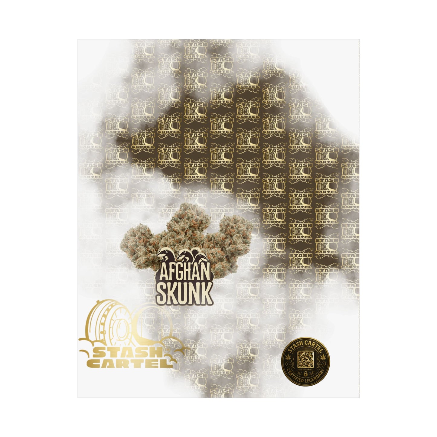 π¦¨π Afghan Skunk Poster β Classic Indica with Earthy Musk & Knockout Funk