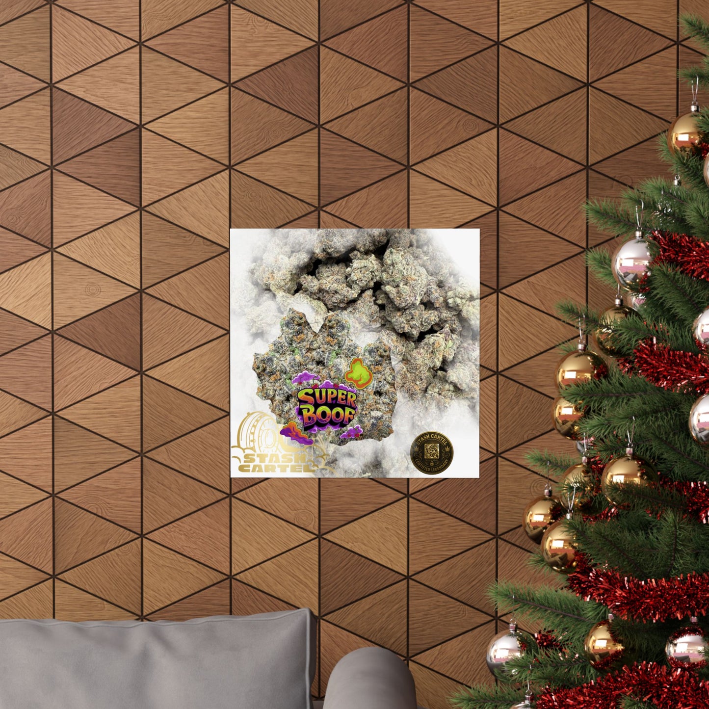 📦🔥 Super Boof Poster – Loud Hybrid Poster with Zesty Gas & Heavy Terps