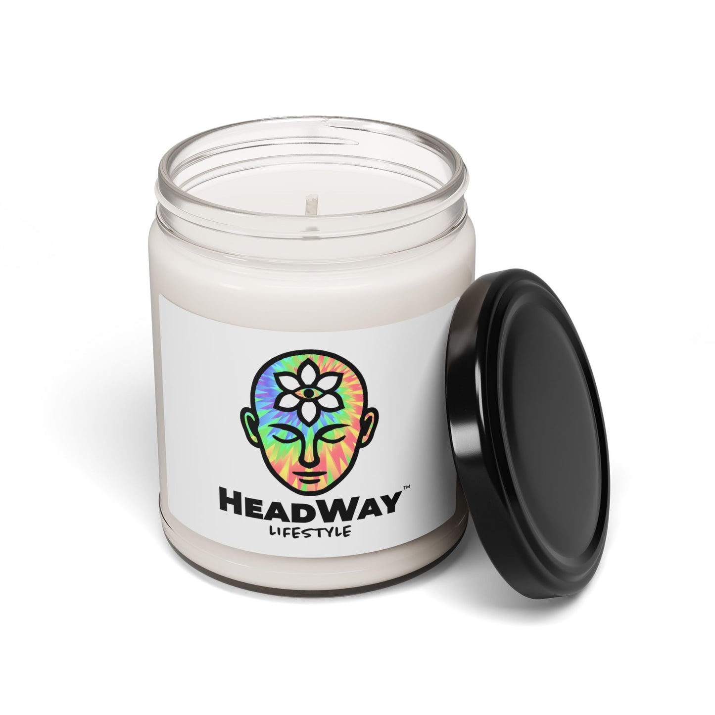 Colorful Soy Candle - Relaxing Home Decor, Aromatherapy Gift, Meditation, Self-Care, Wellness