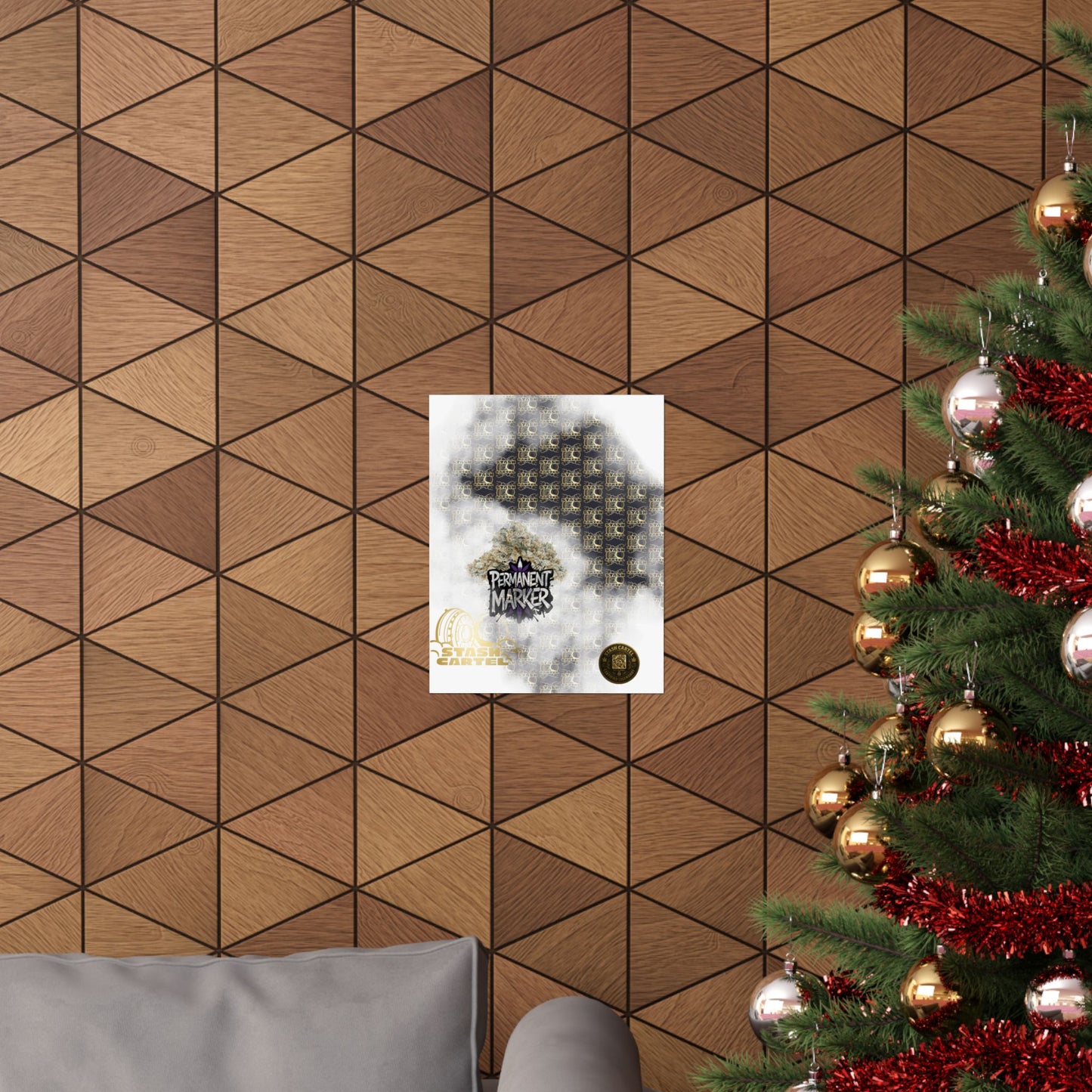 ποΈπ₯ Permanent Marker Poster β Loud Hybrid Wall Print with Candy Gas & Funk