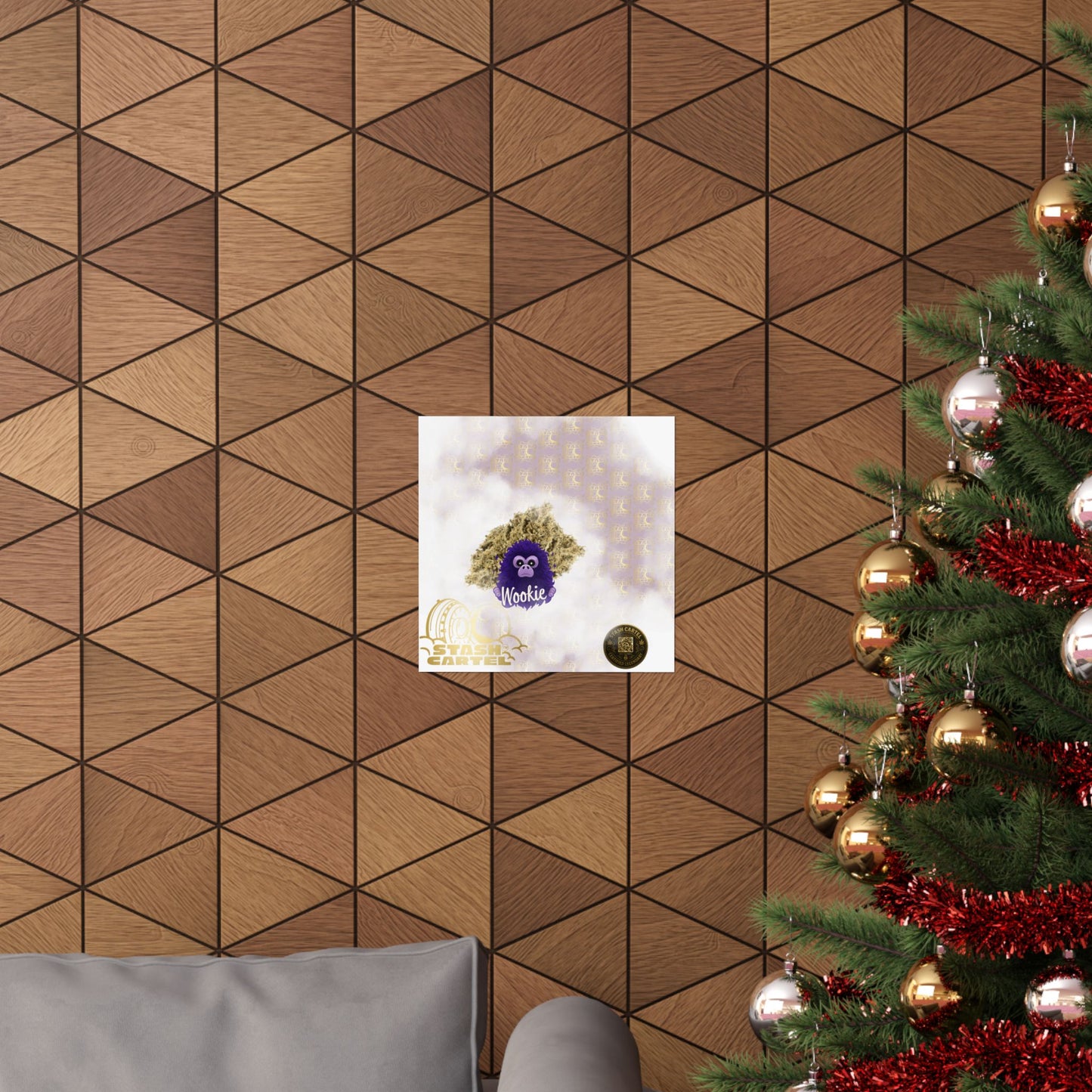 π§ββοΈπ Wookie Poster β Psychedelic Funk Wall Art with Deep Indica Terps