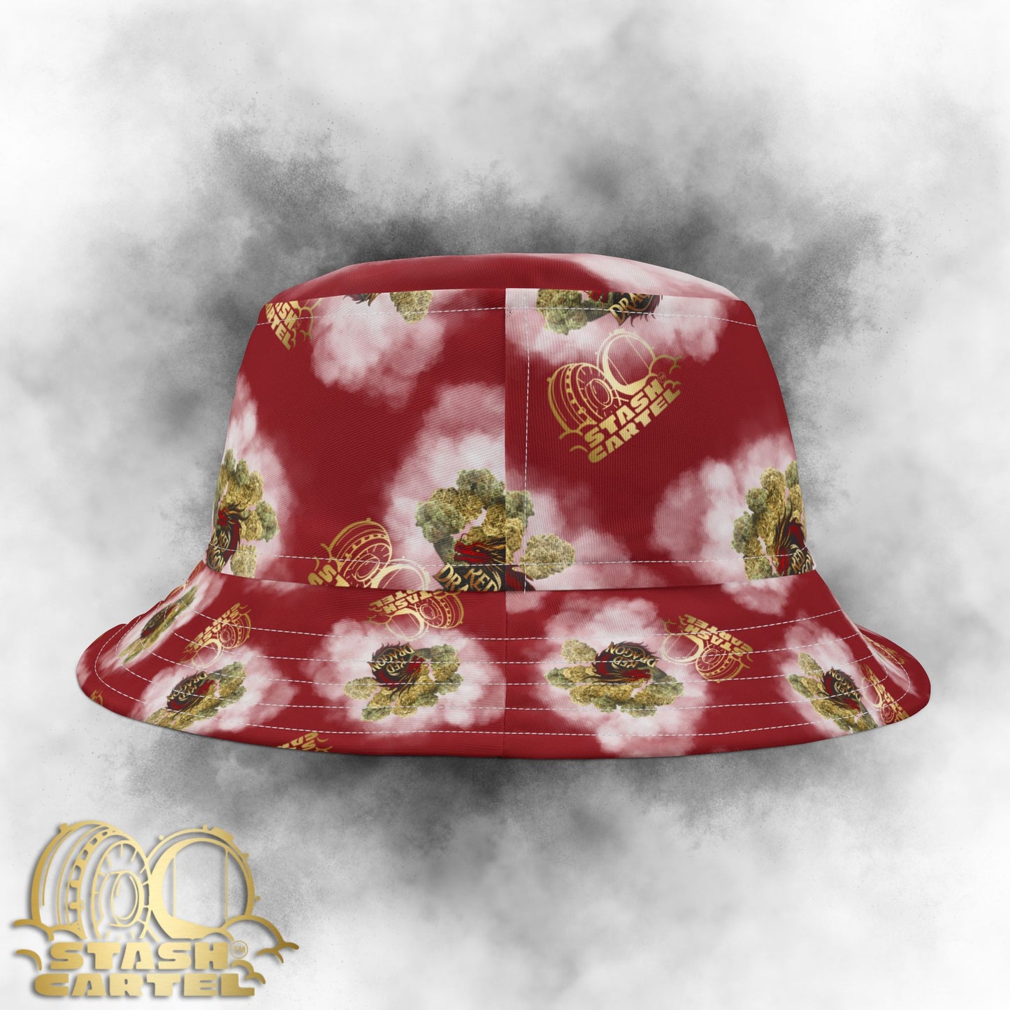 Red Dragon Bucket Hat β Exotic Fire with Mythic Energy