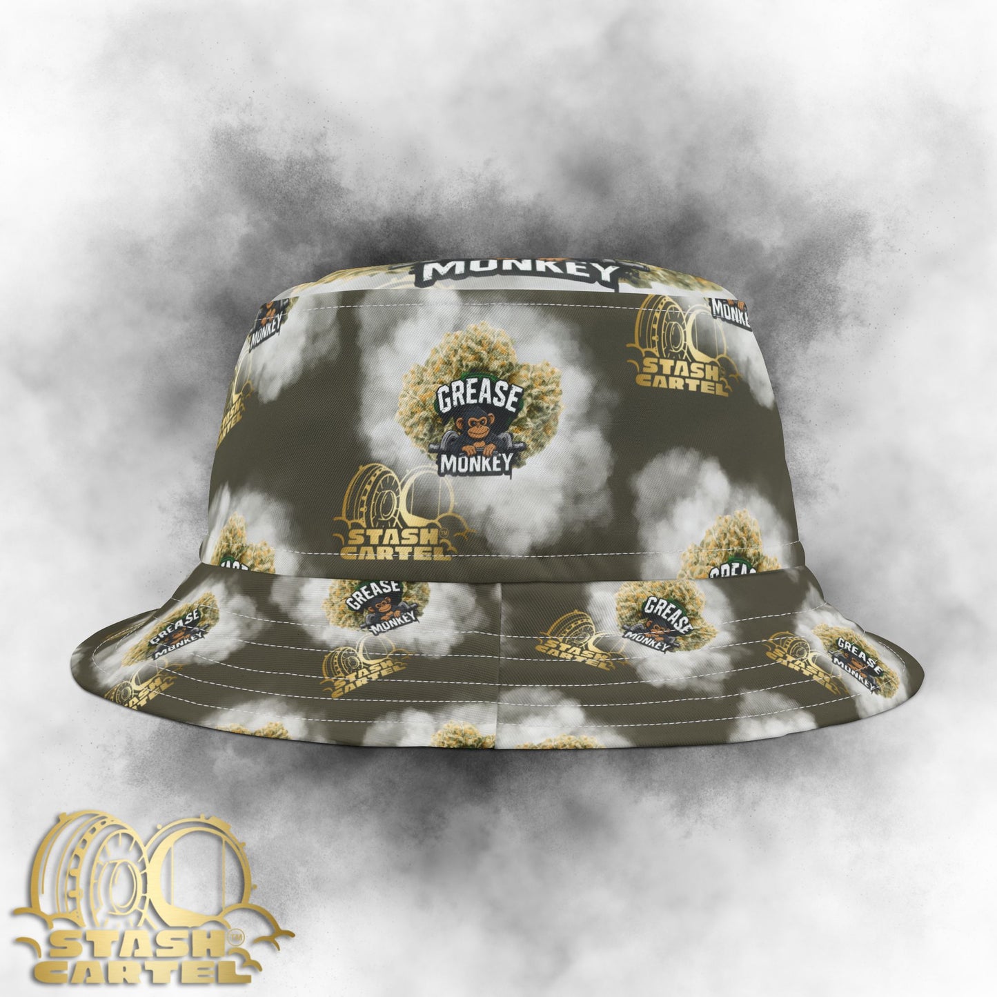 Grease Monkey Bucket Hat β Sticky Style with Loud Gas Drip