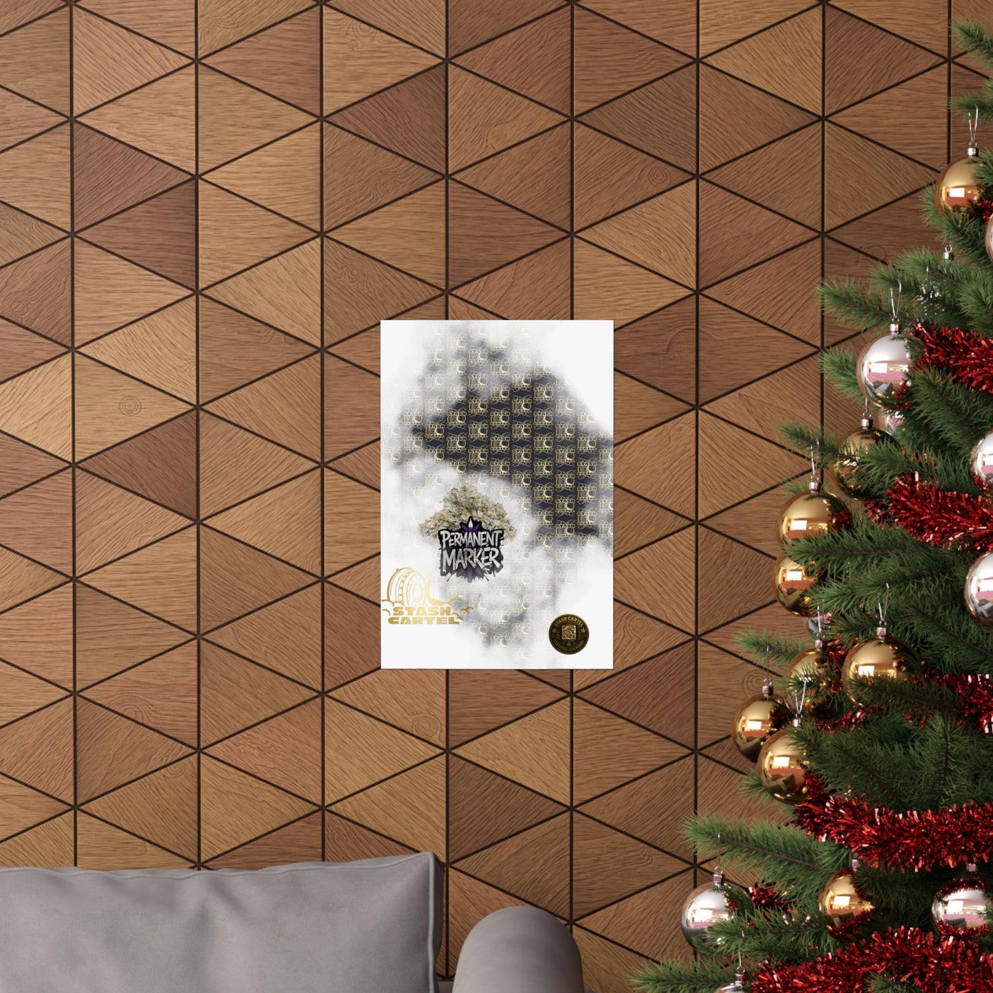ποΈπ₯ Permanent Marker Poster β Loud Hybrid Wall Print with Candy Gas & Funk