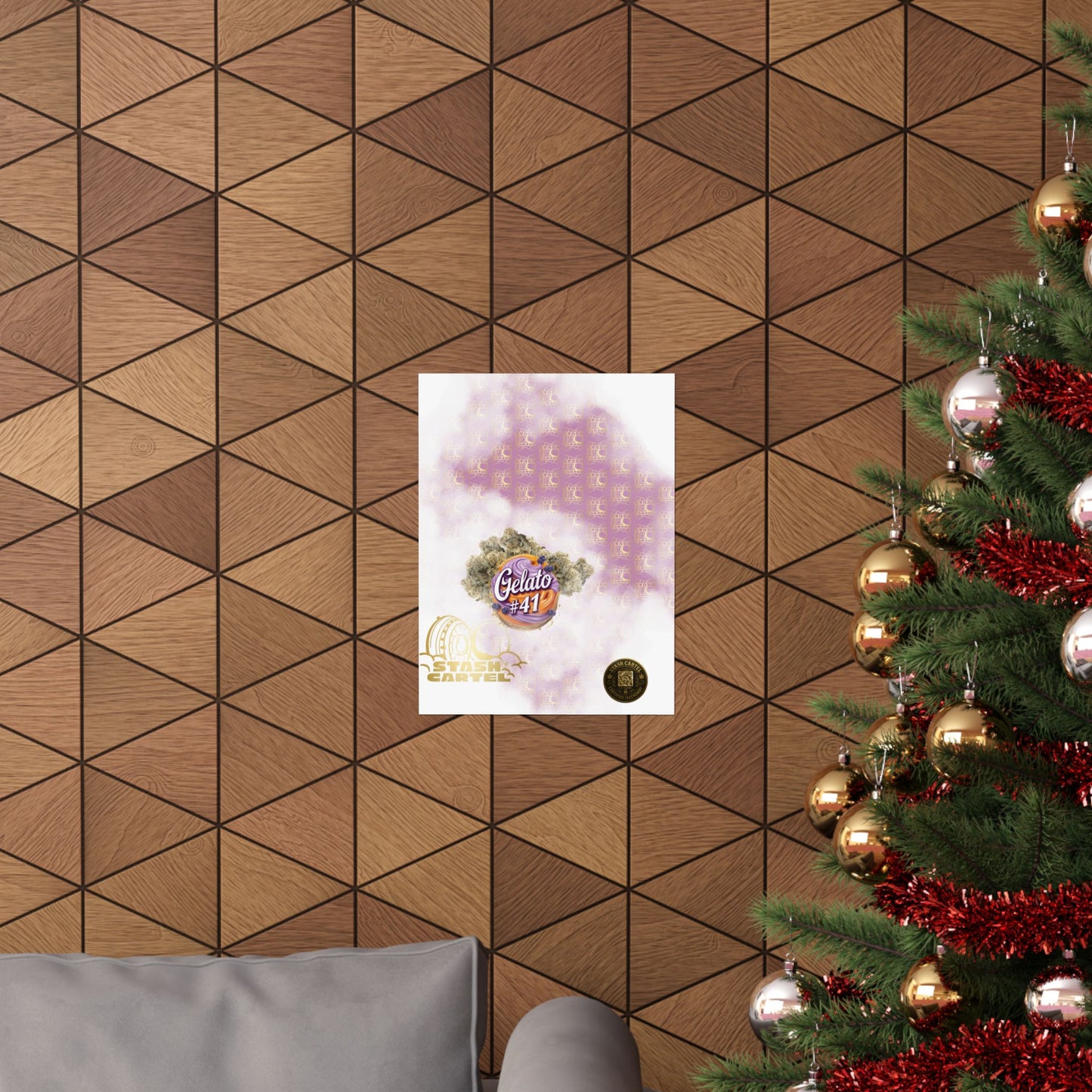 π¨π Gelato #41 Poster β Premium Hybrid Wall Art with Dessert Gas