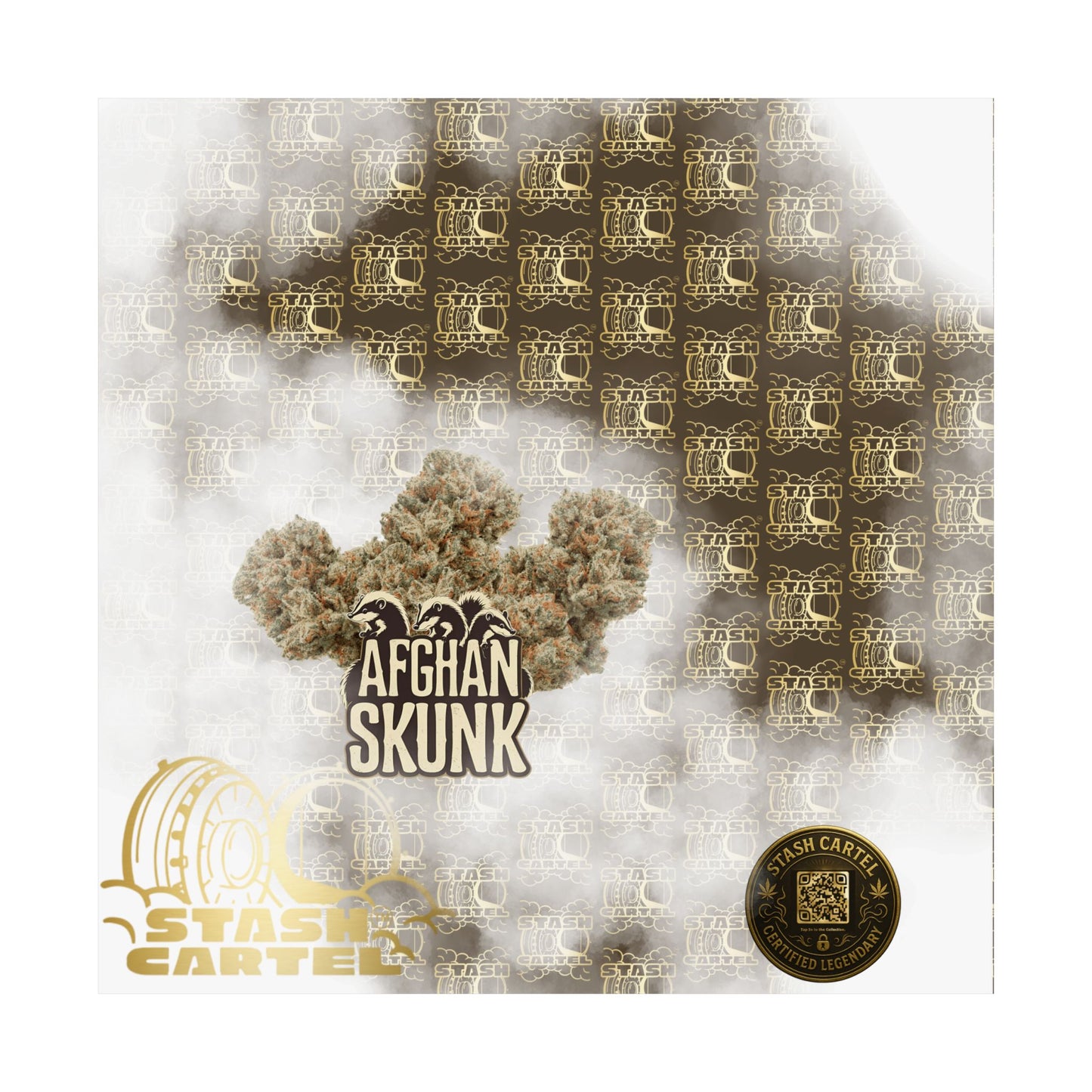 π¦¨π Afghan Skunk Poster β Classic Indica with Earthy Musk & Knockout Funk