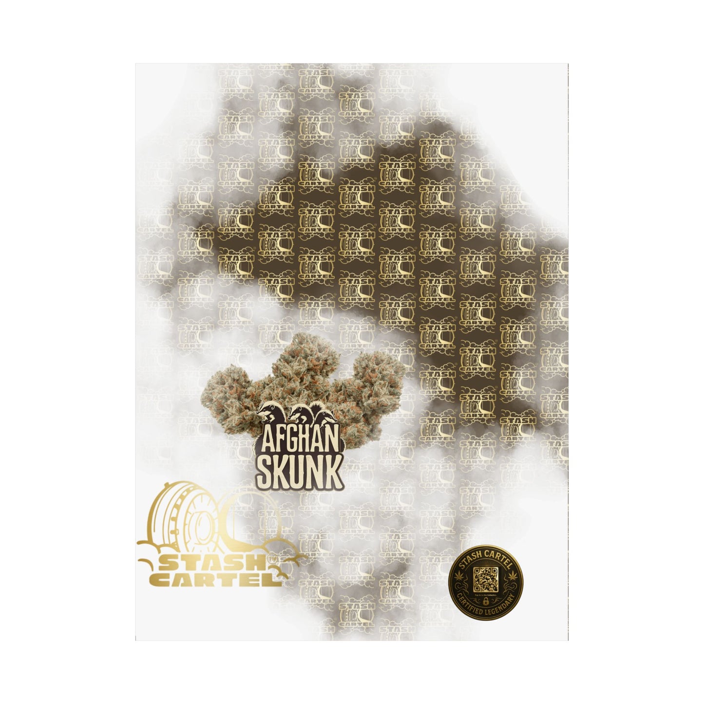 π¦¨π Afghan Skunk Poster β Classic Indica with Earthy Musk & Knockout Funk