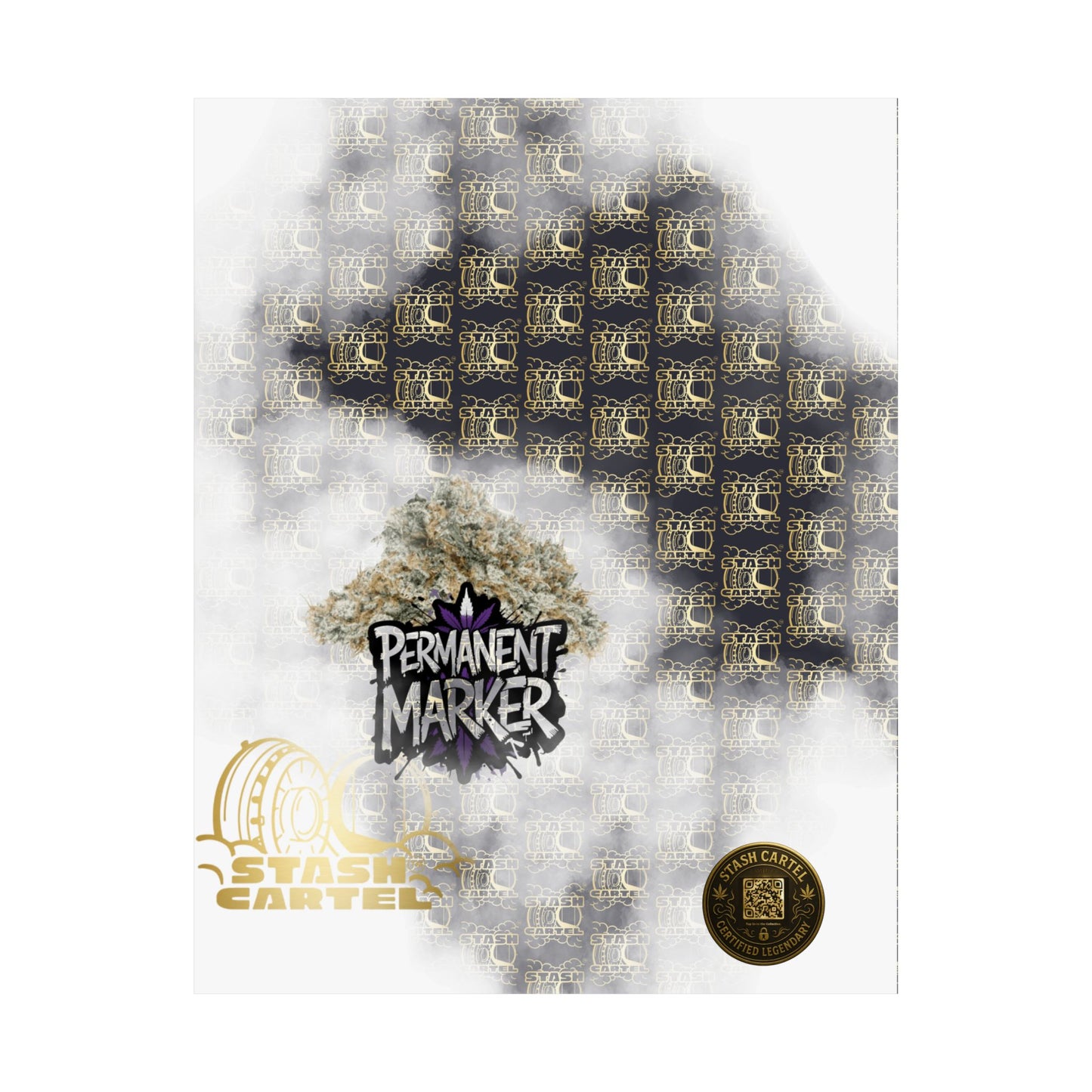 ποΈπ₯ Permanent Marker Poster β Loud Hybrid Wall Print with Candy Gas & Funk