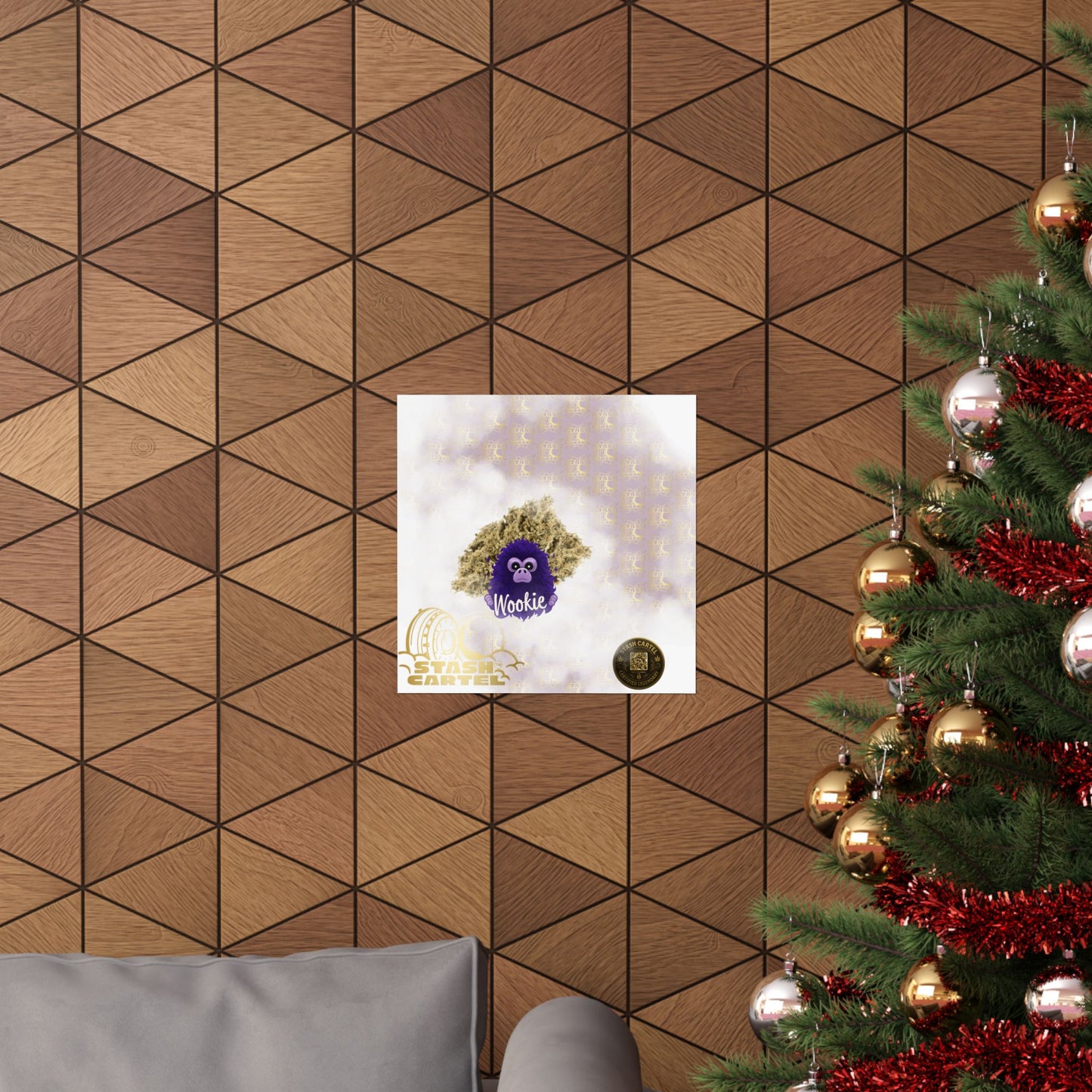 π§ββοΈπ Wookie Poster β Psychedelic Funk Wall Art with Deep Indica Terps