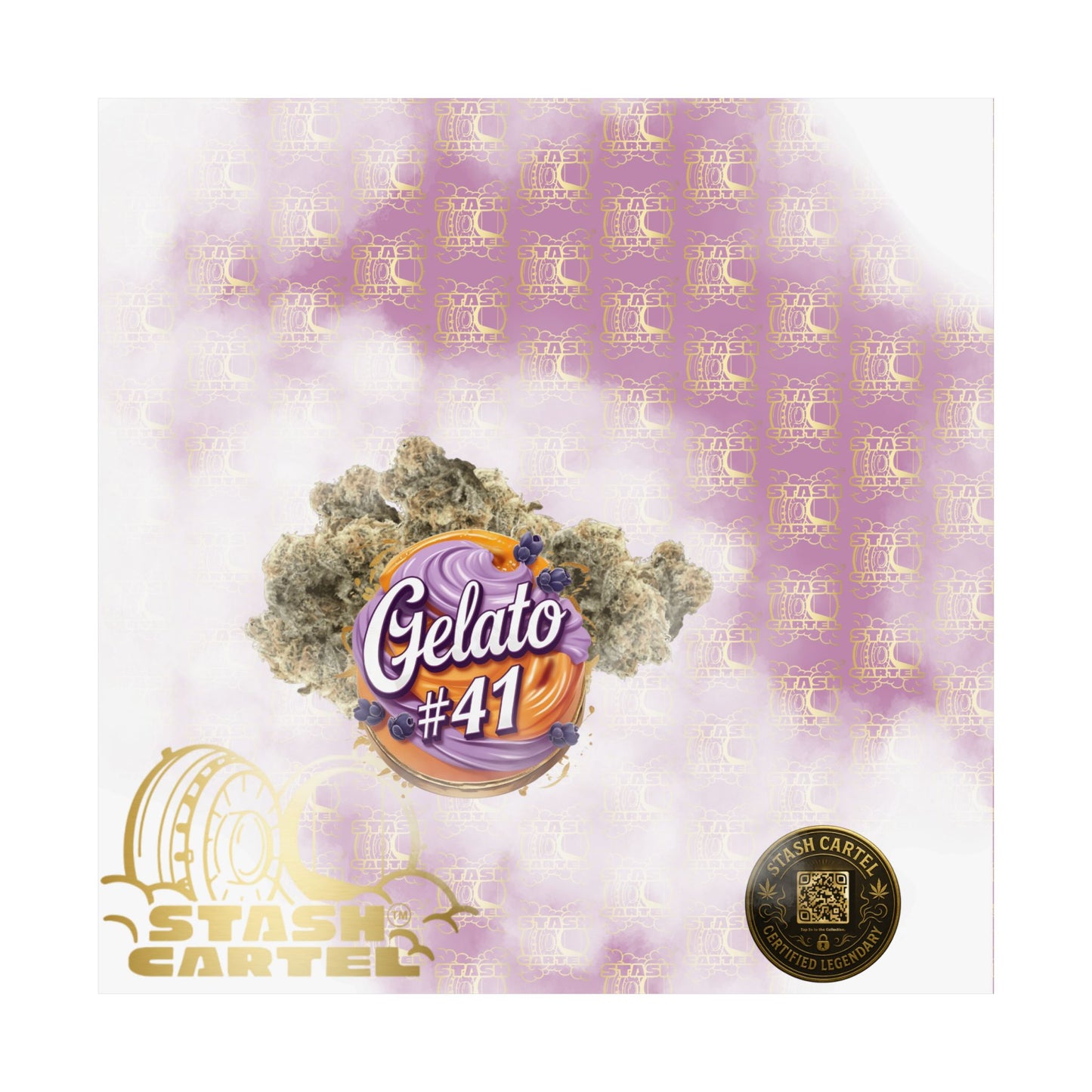 π¨π Gelato #41 Poster β Premium Hybrid Wall Art with Dessert Gas
