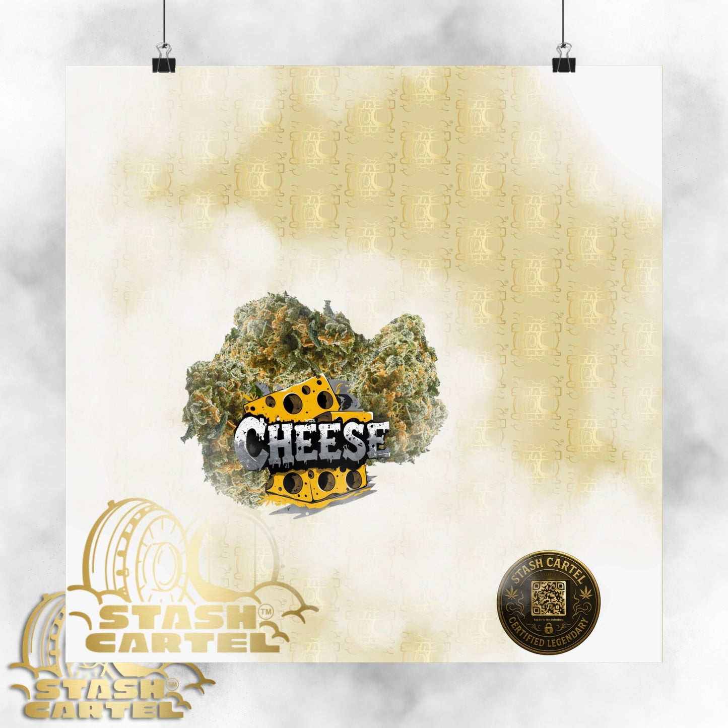 π§π Cheese Poster β Iconic UK Hybrid with Funky Cheddar & Bold Euphoria