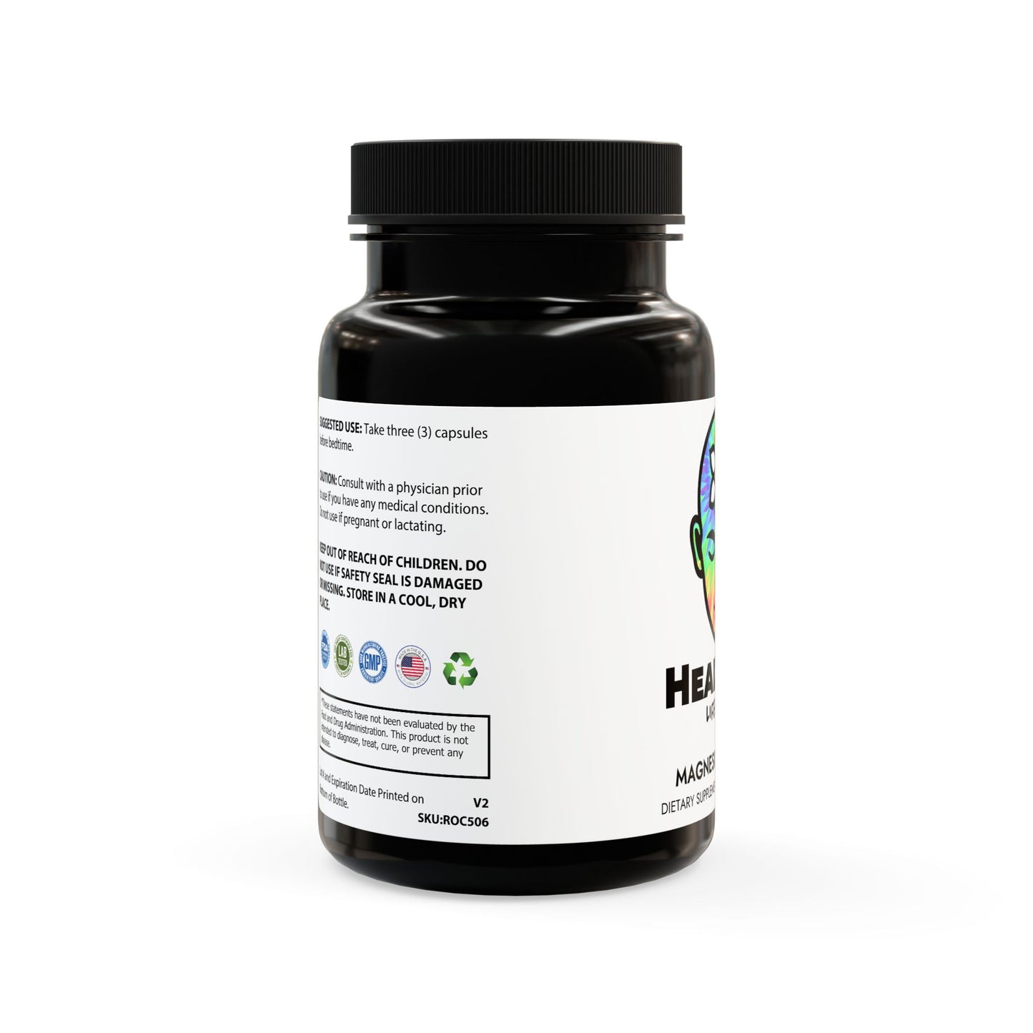 Magnesium Zinc Supplement (90 Capsules)