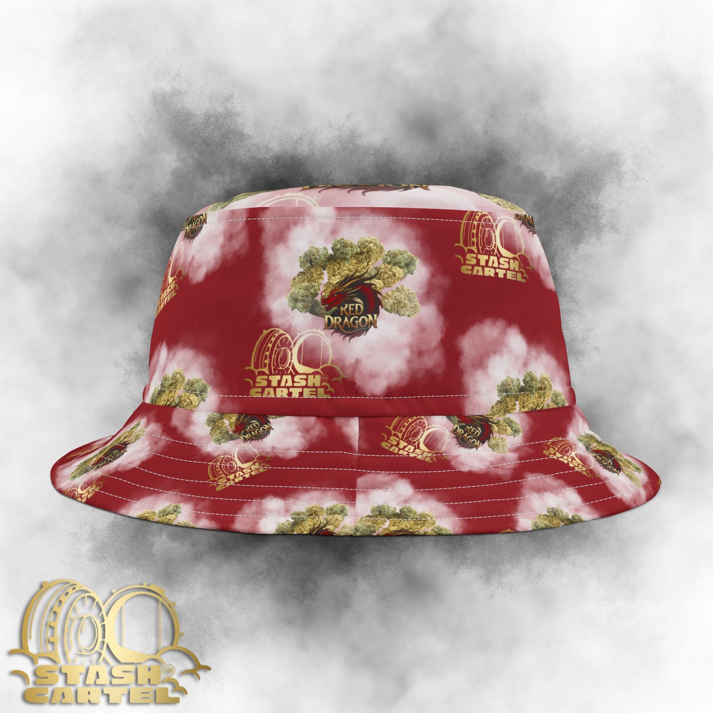 Red Dragon Bucket Hat β Exotic Fire with Mythic Energy