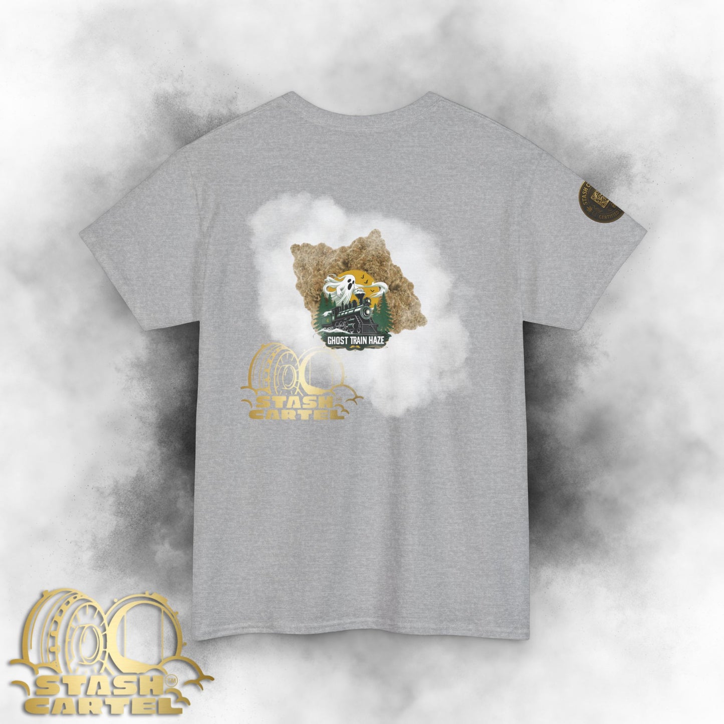 Ghost Train Haze Tee – Potent Psychedelic Lift Unisex Cotton Tee