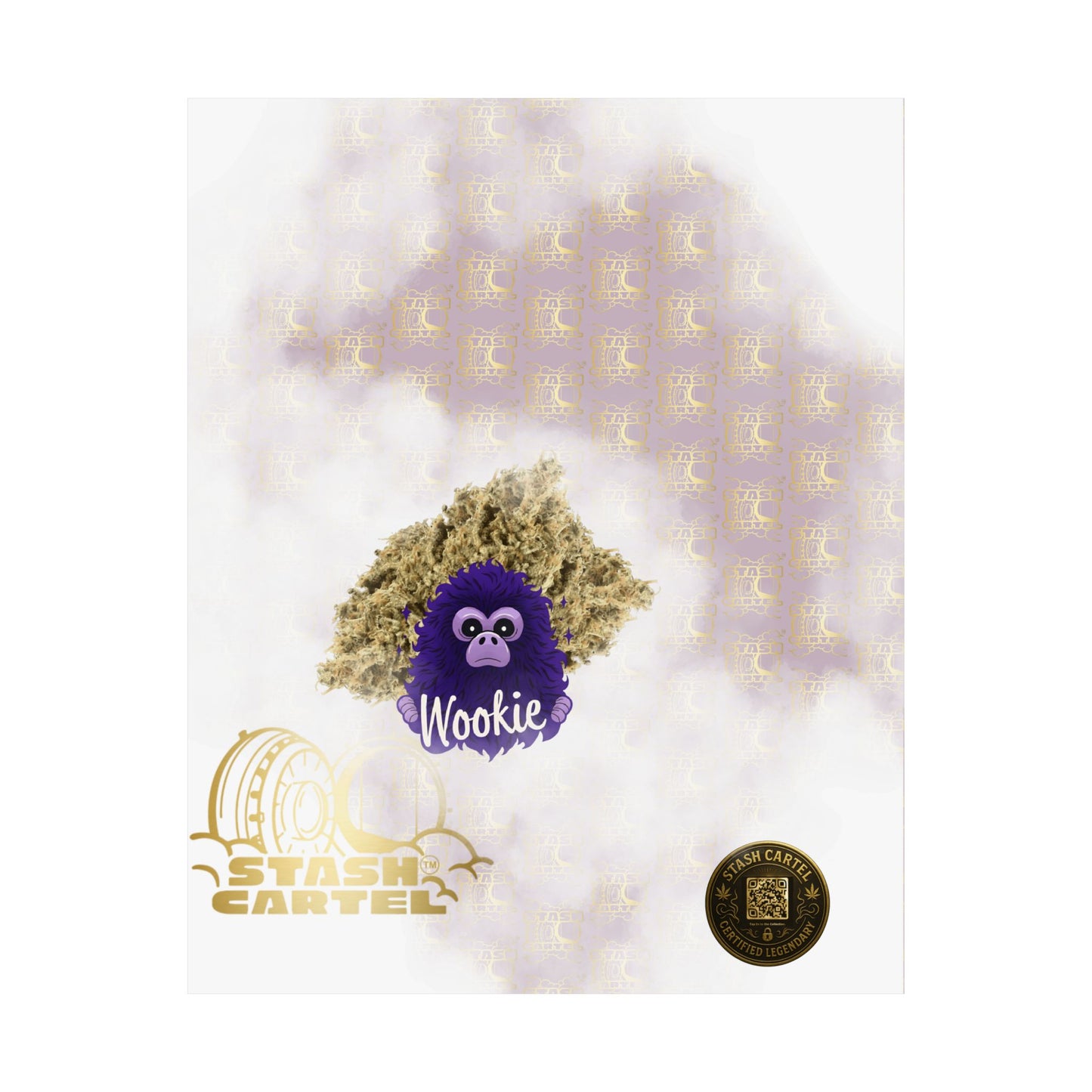 π§ββοΈπ Wookie Poster β Psychedelic Funk Wall Art with Deep Indica Terps