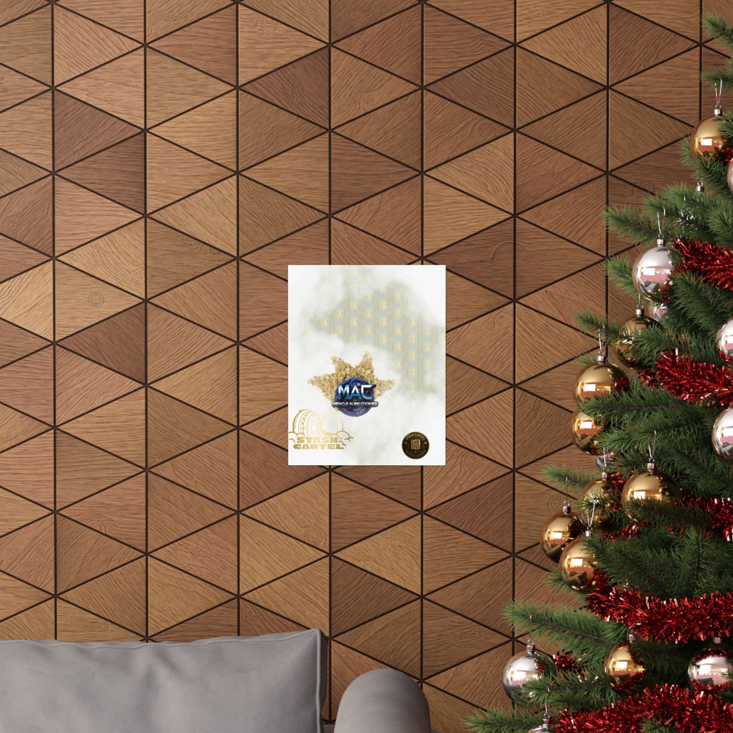 π½πͺ MAC (Miracle Alien Cookies) Poster β Cosmic Hybrid Wall Art with Designer Flavor