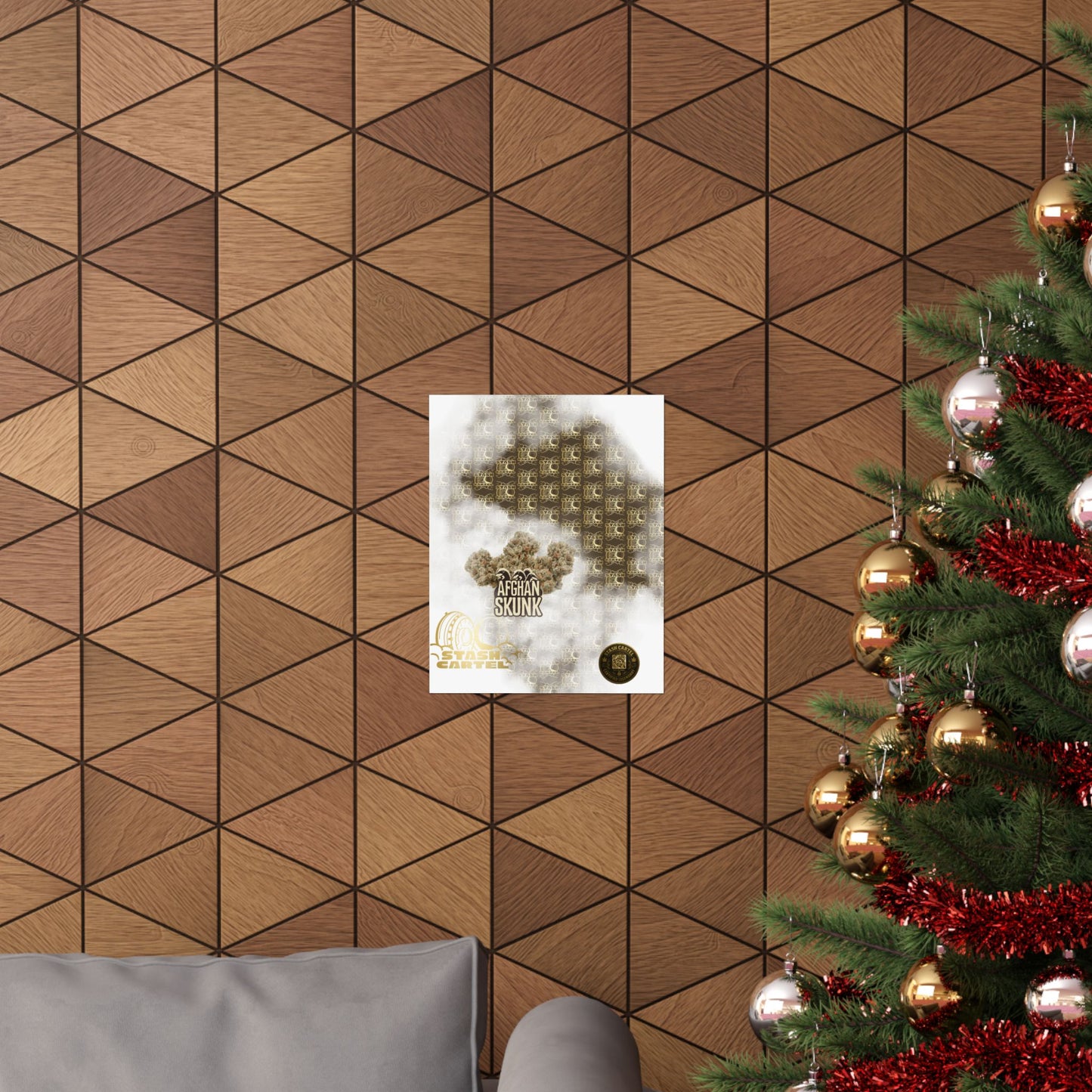 π¦¨π Afghan Skunk Poster β Classic Indica with Earthy Musk & Knockout Funk