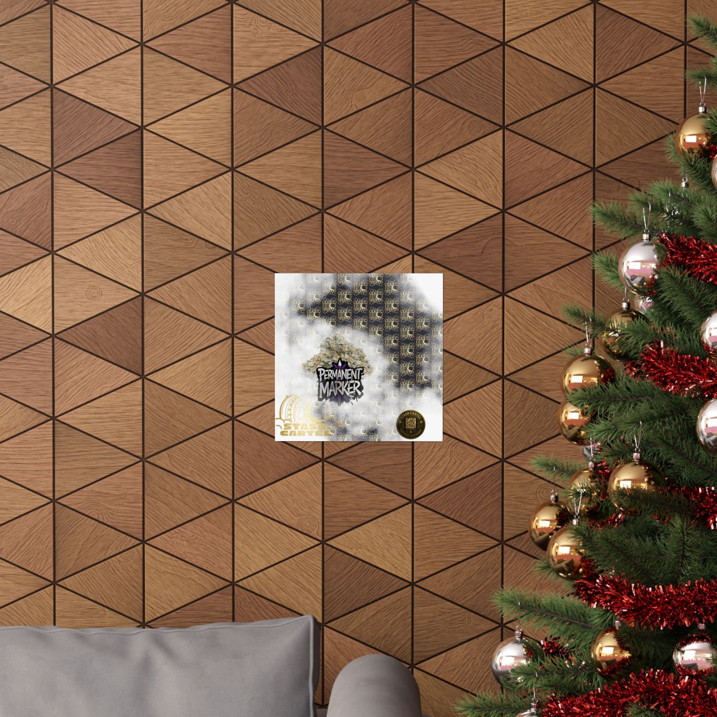 ποΈπ₯ Permanent Marker Poster β Loud Hybrid Wall Print with Candy Gas & Funk