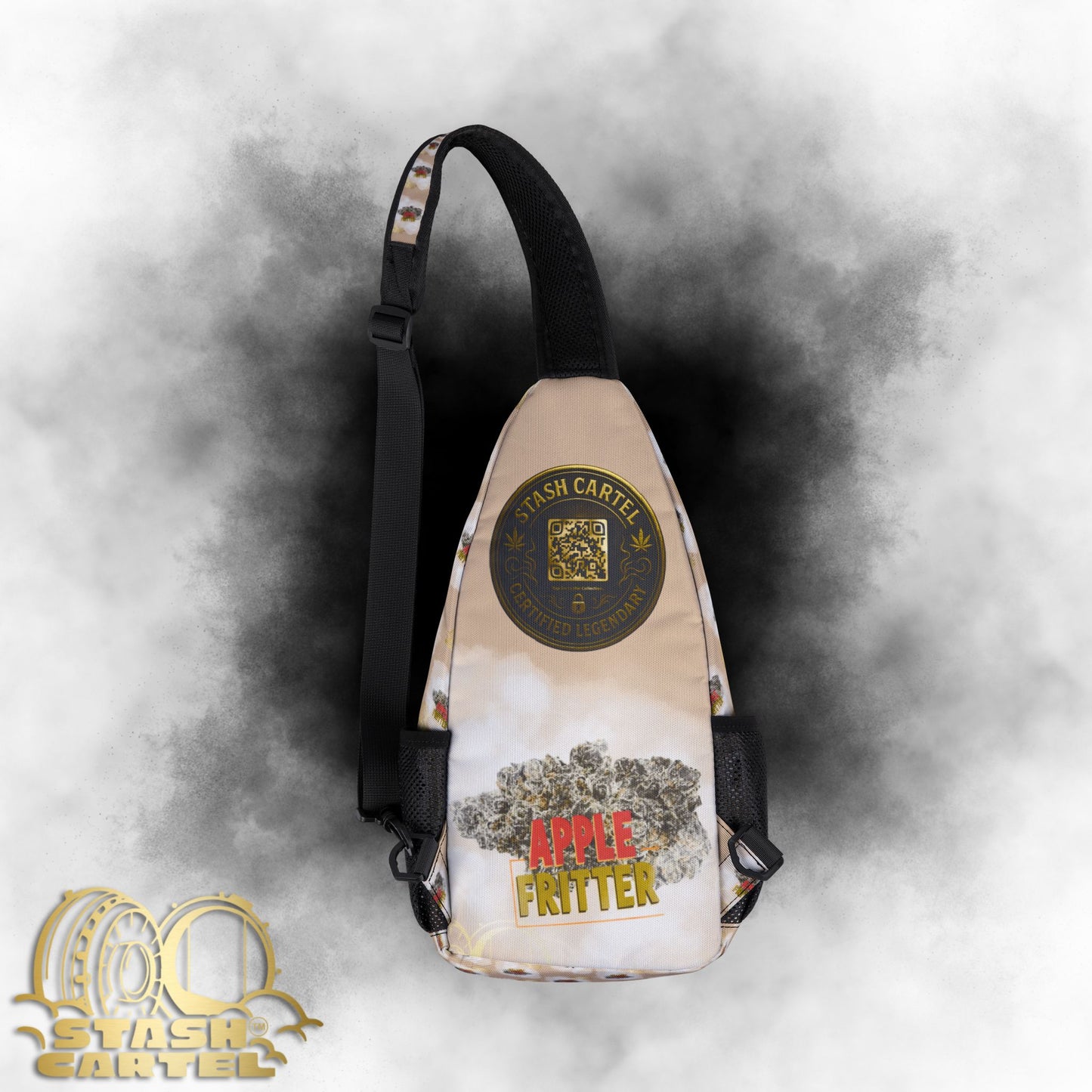 Apple Fritter Stash Bag – Sweet, Flaky, and Full of Gas