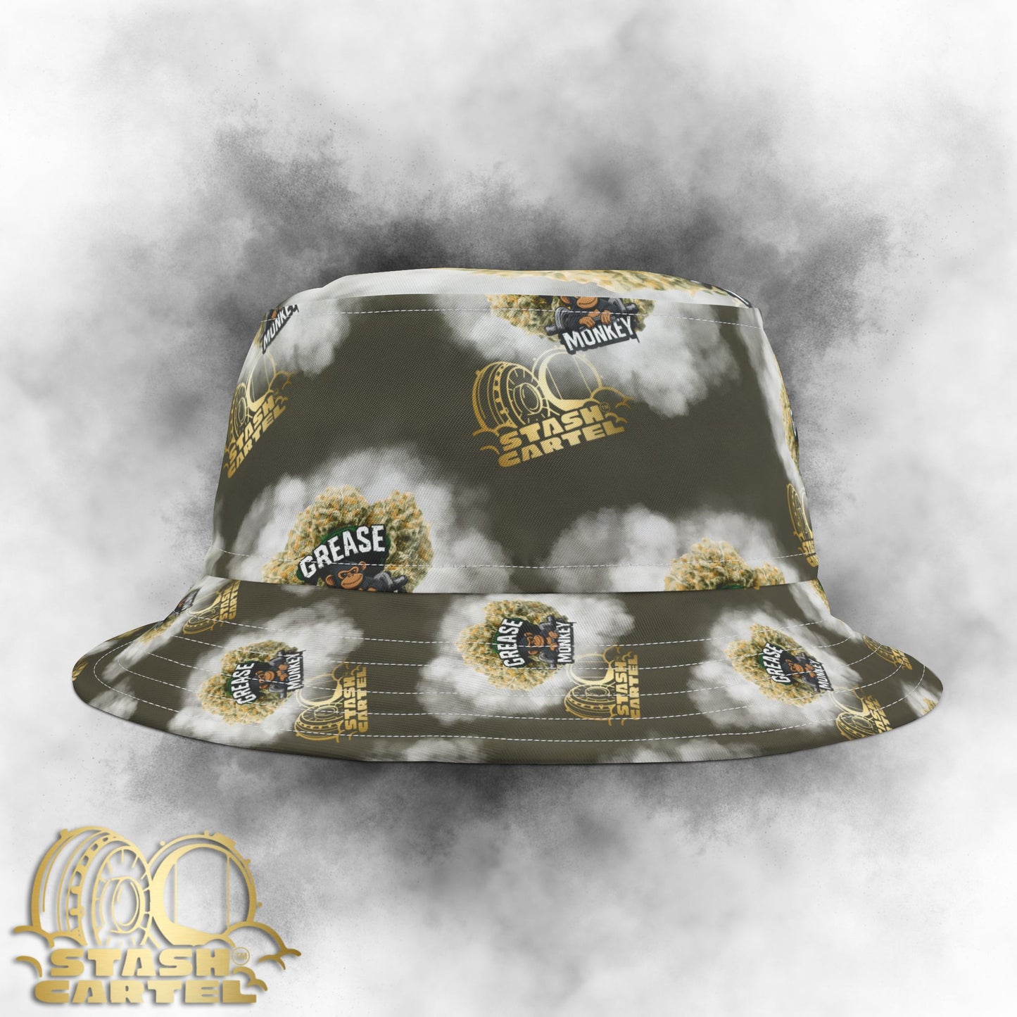Grease Monkey Bucket Hat β Sticky Style with Loud Gas Drip
